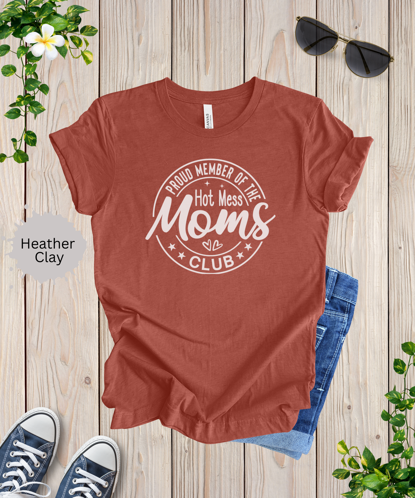 Hot Mess Moms Club T-Shirt