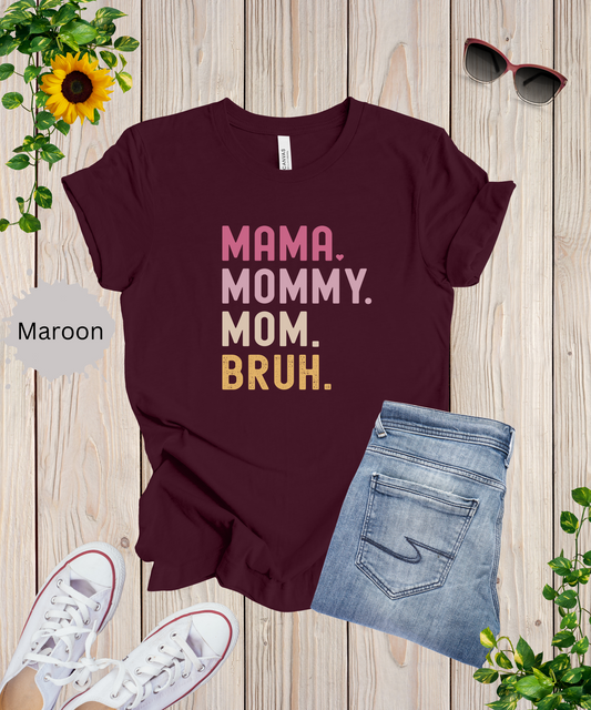 Four Stages of Motherhood T-Shirt