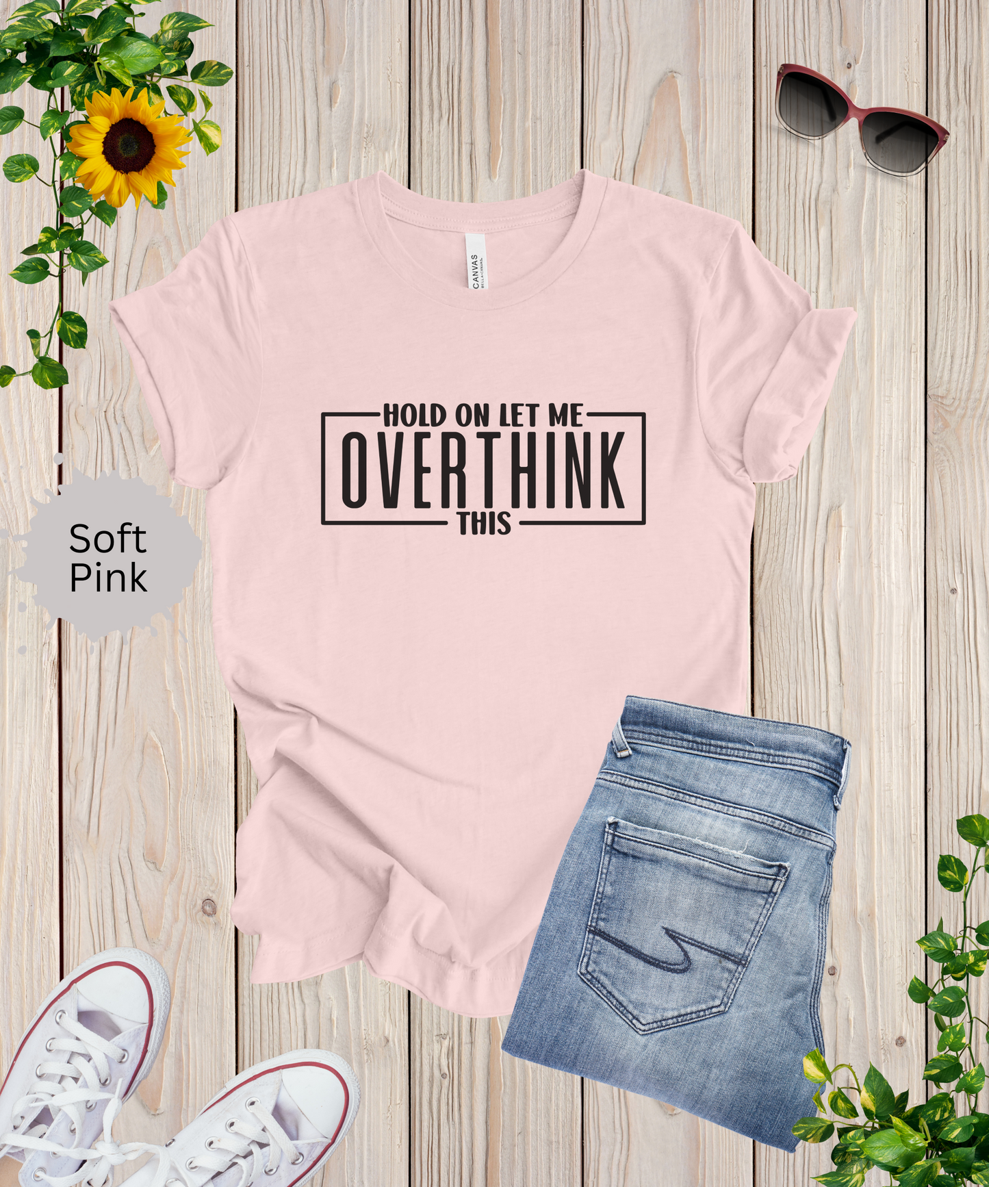 Overthinking in Progress T-Shirt