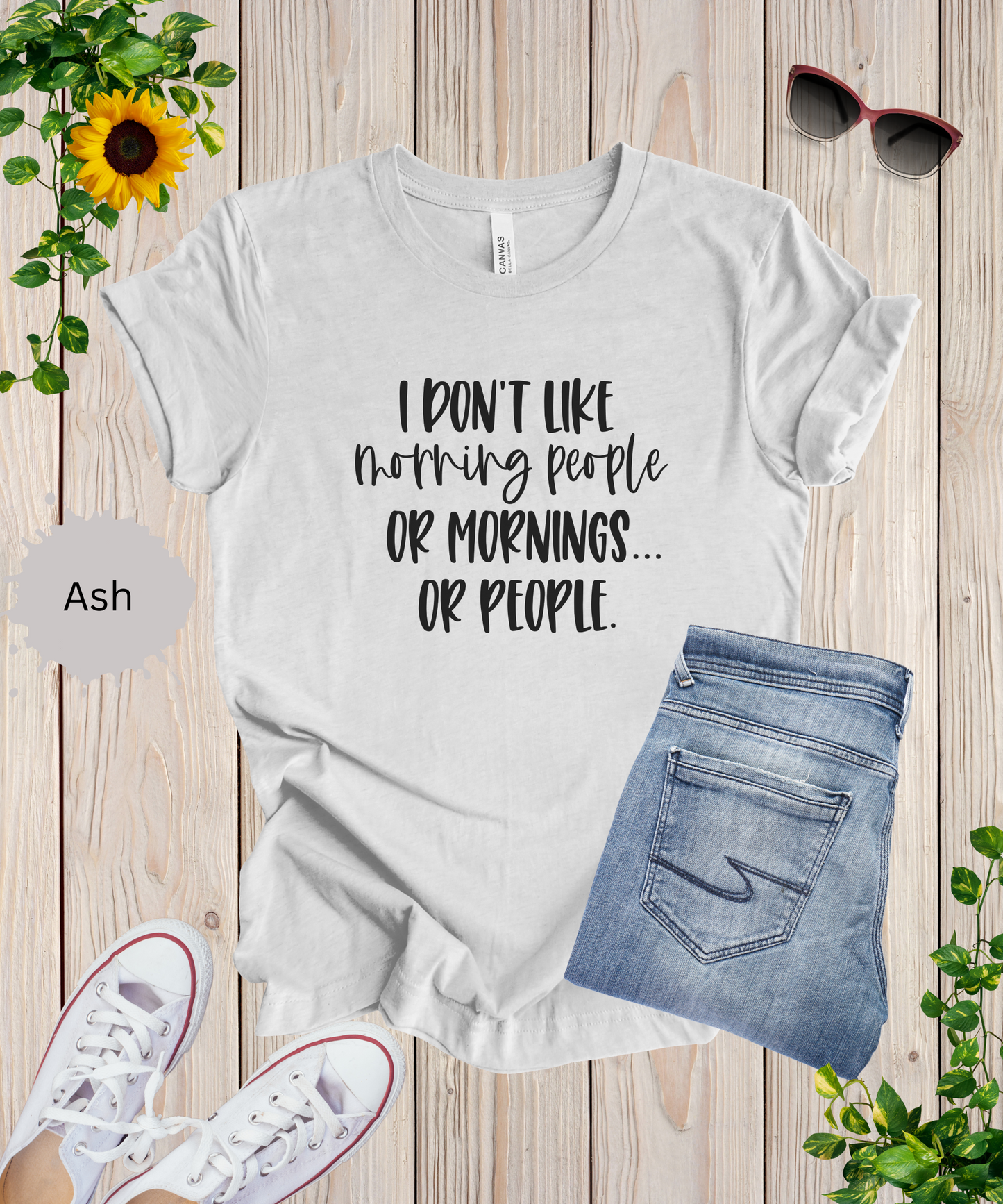 Don't Like Morning People T-Shirt