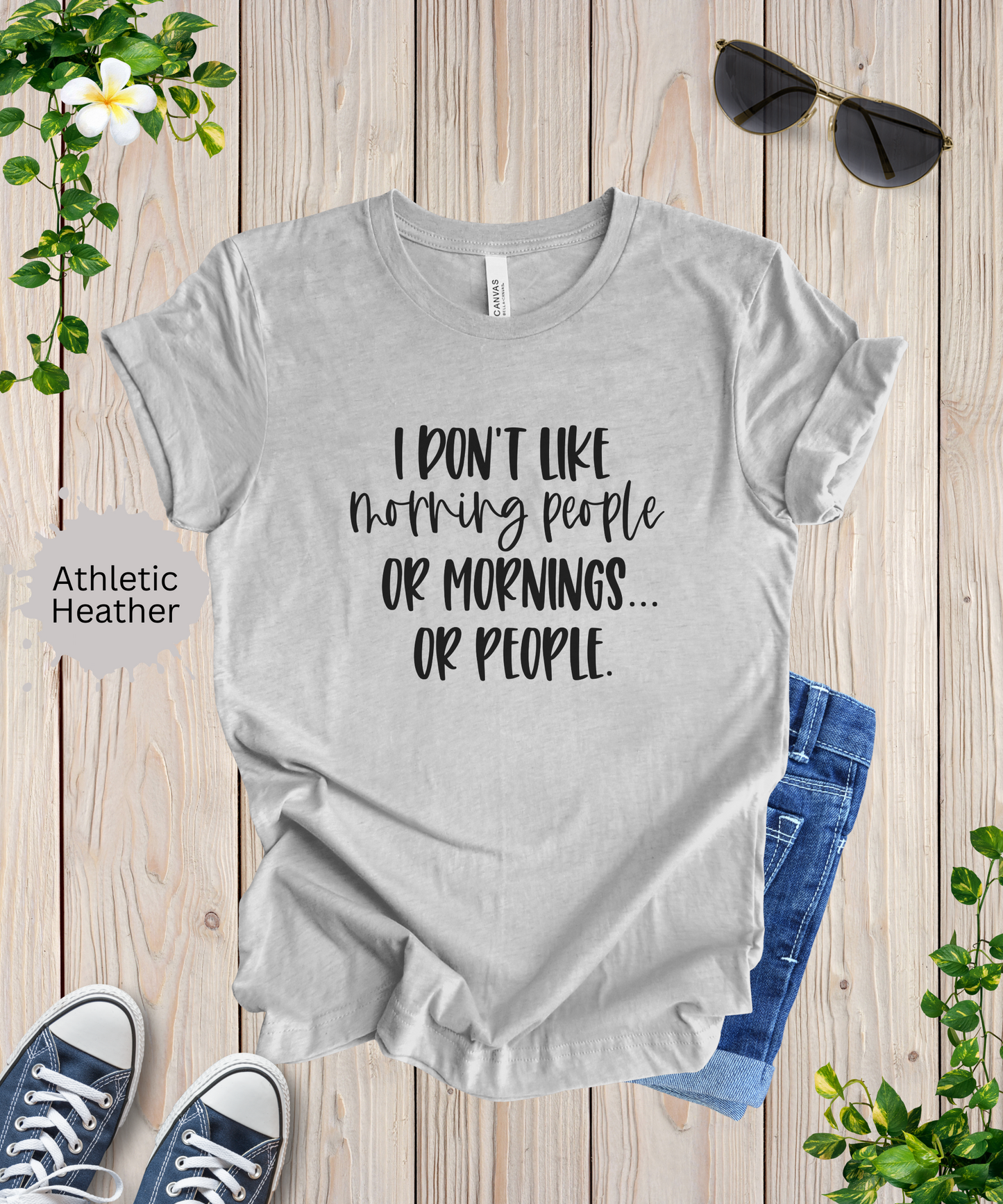 Don't Like Morning People T-Shirt