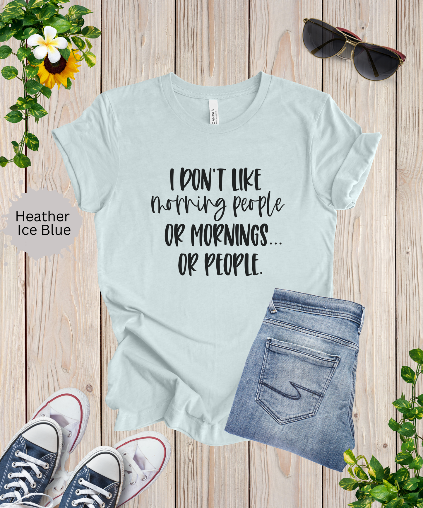 Don't Like Morning People T-Shirt