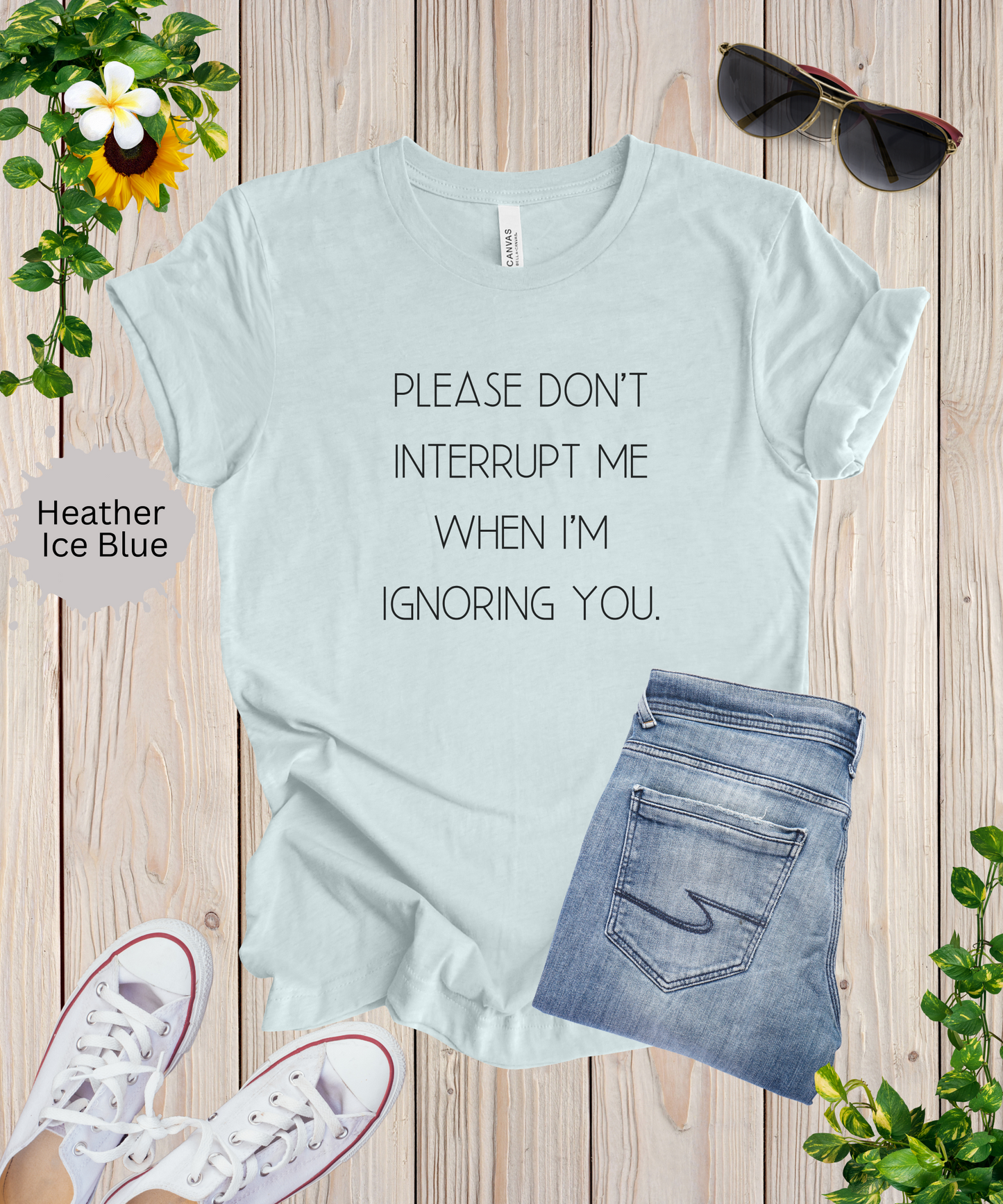 No Interruptions Please T-Shirt