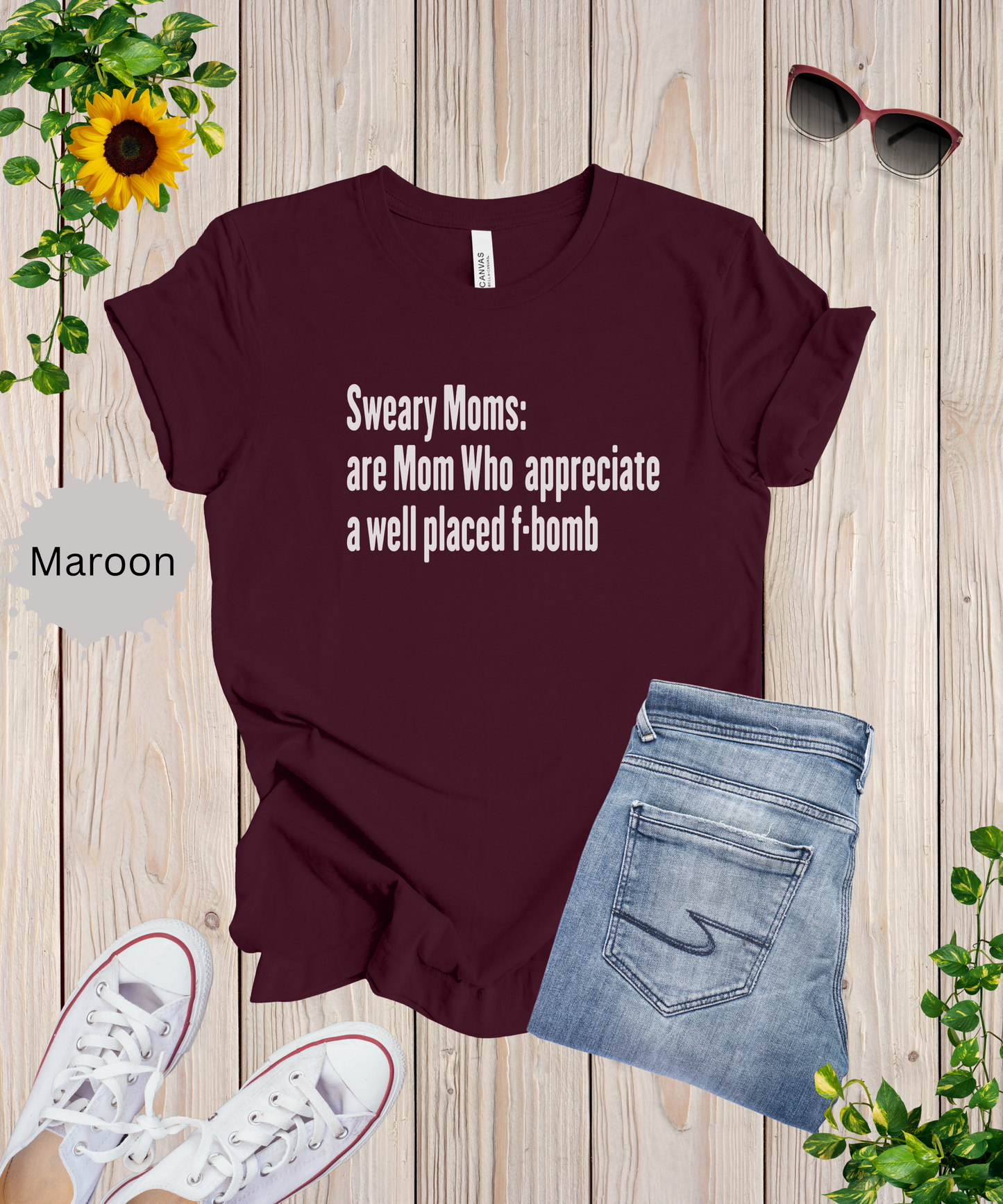 Well Place FBomb Mom T-Shirt