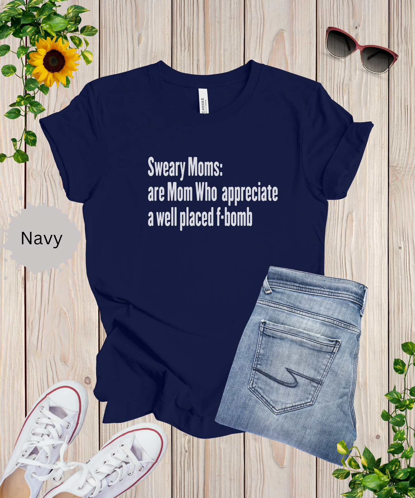 Well Place FBomb Mom T-Shirt