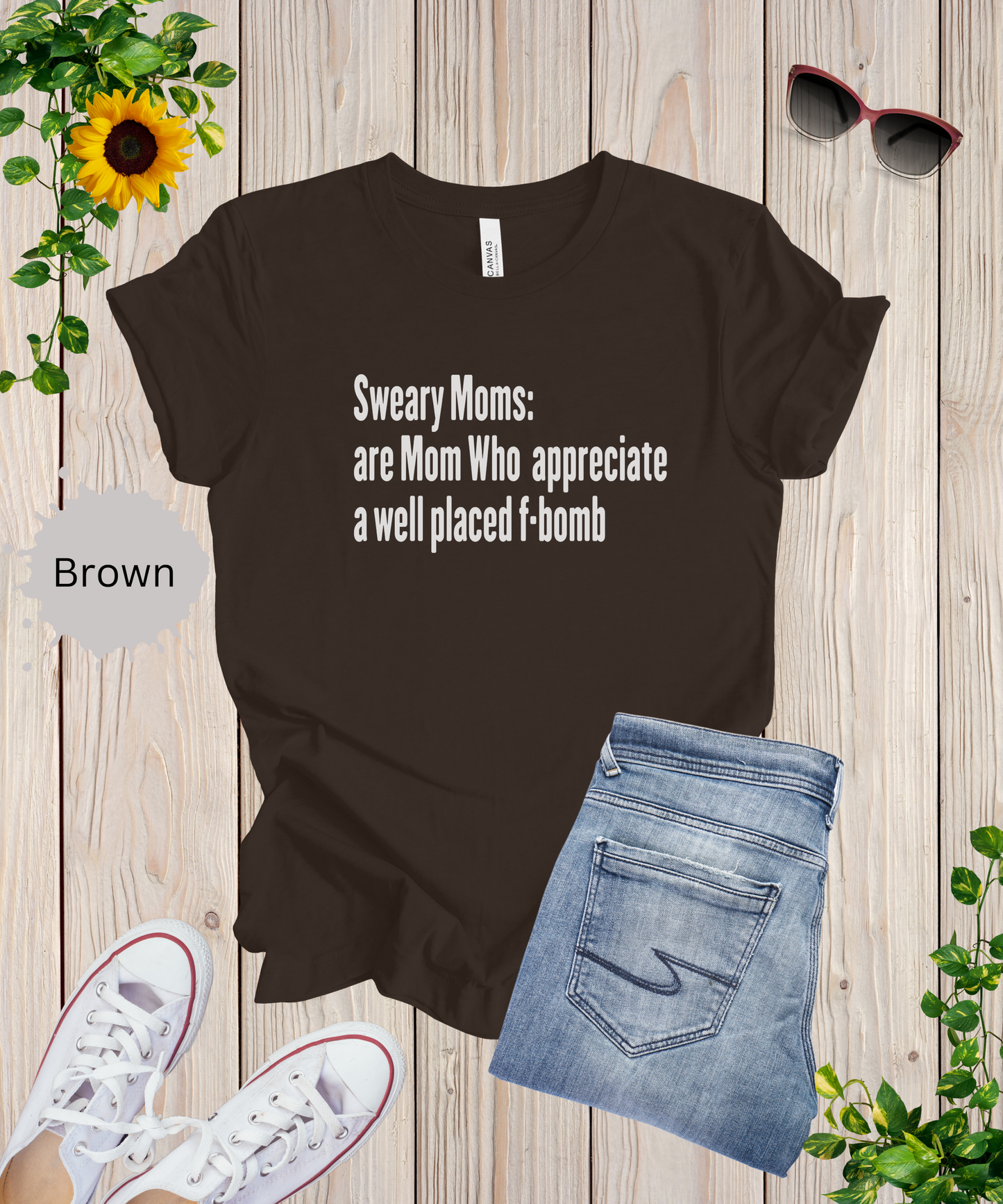 Well Place FBomb Mom T-Shirt