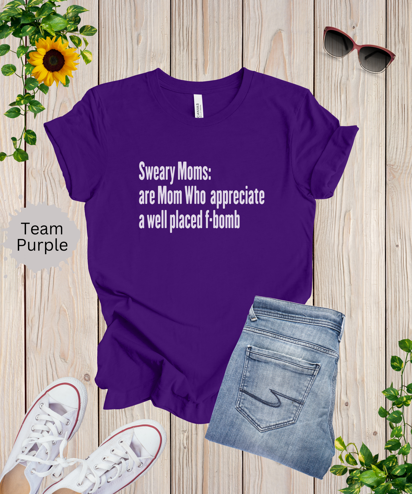 Well Place FBomb Mom T-Shirt