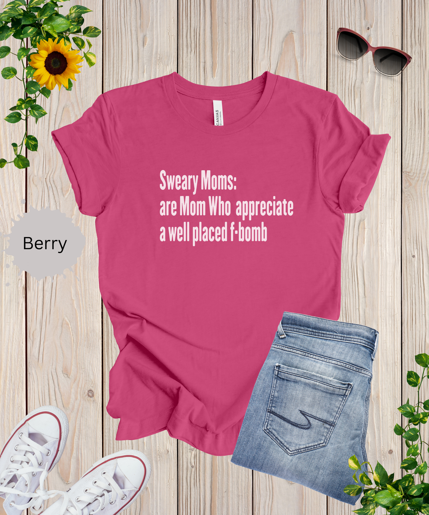 Well Place FBomb Mom T-Shirt