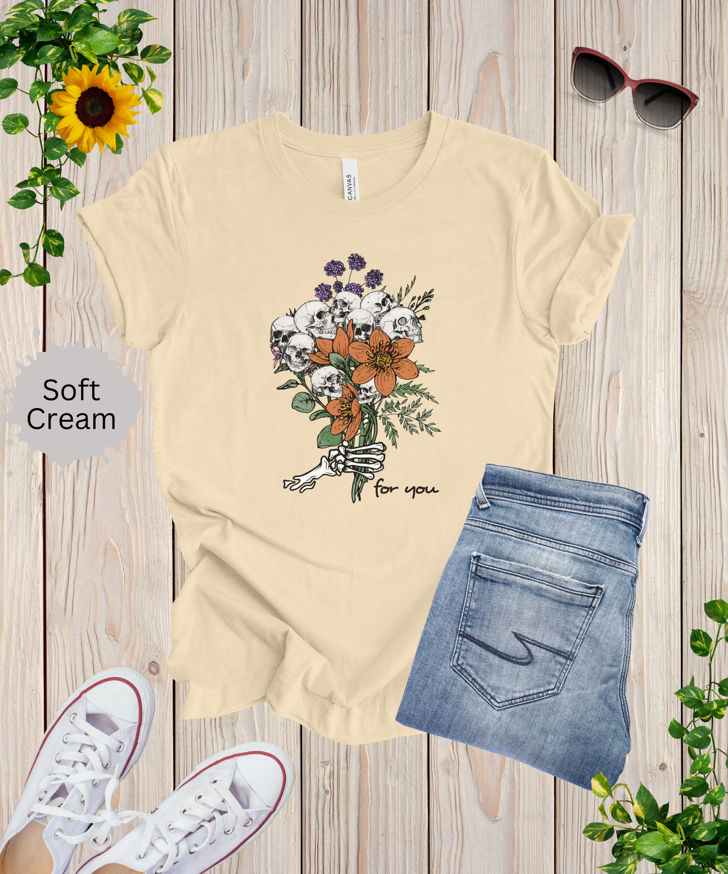 Skull Bouquet T-Shirt