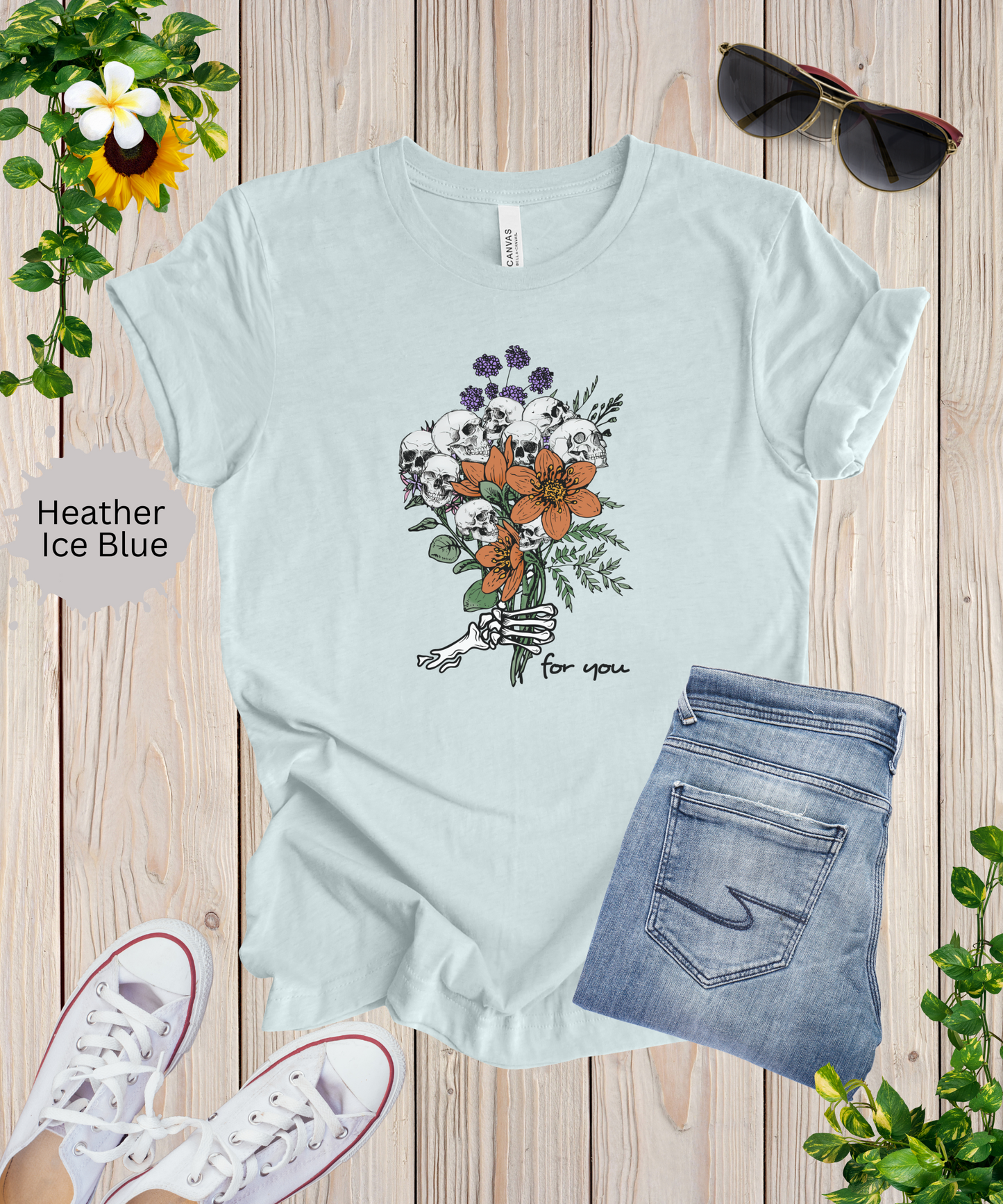 Skull Bouquet T-Shirt