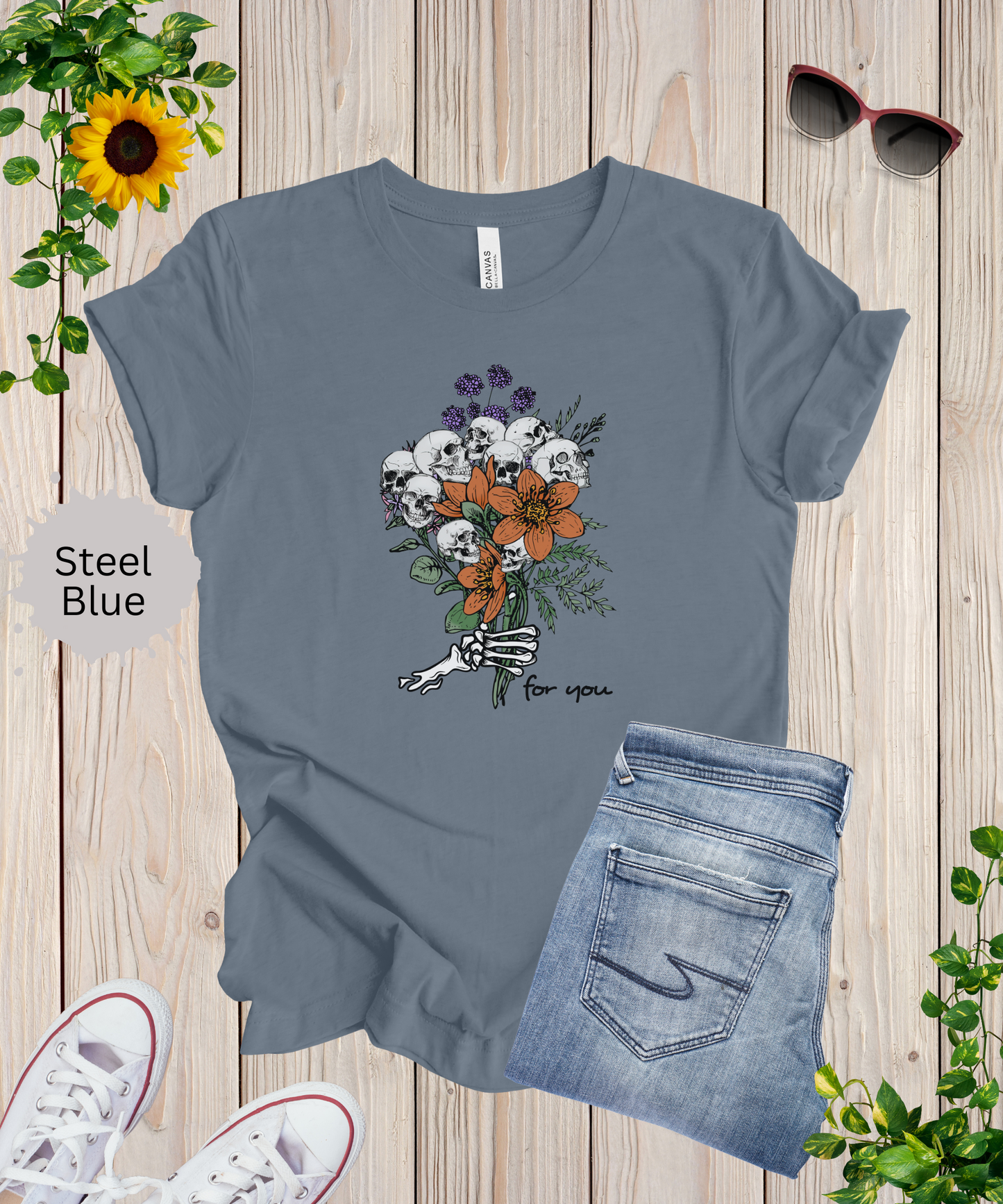 Skull Bouquet T-Shirt