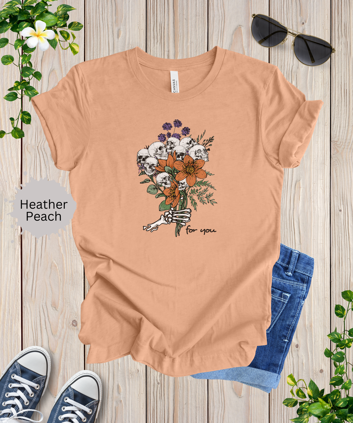 Skull Bouquet T-Shirt