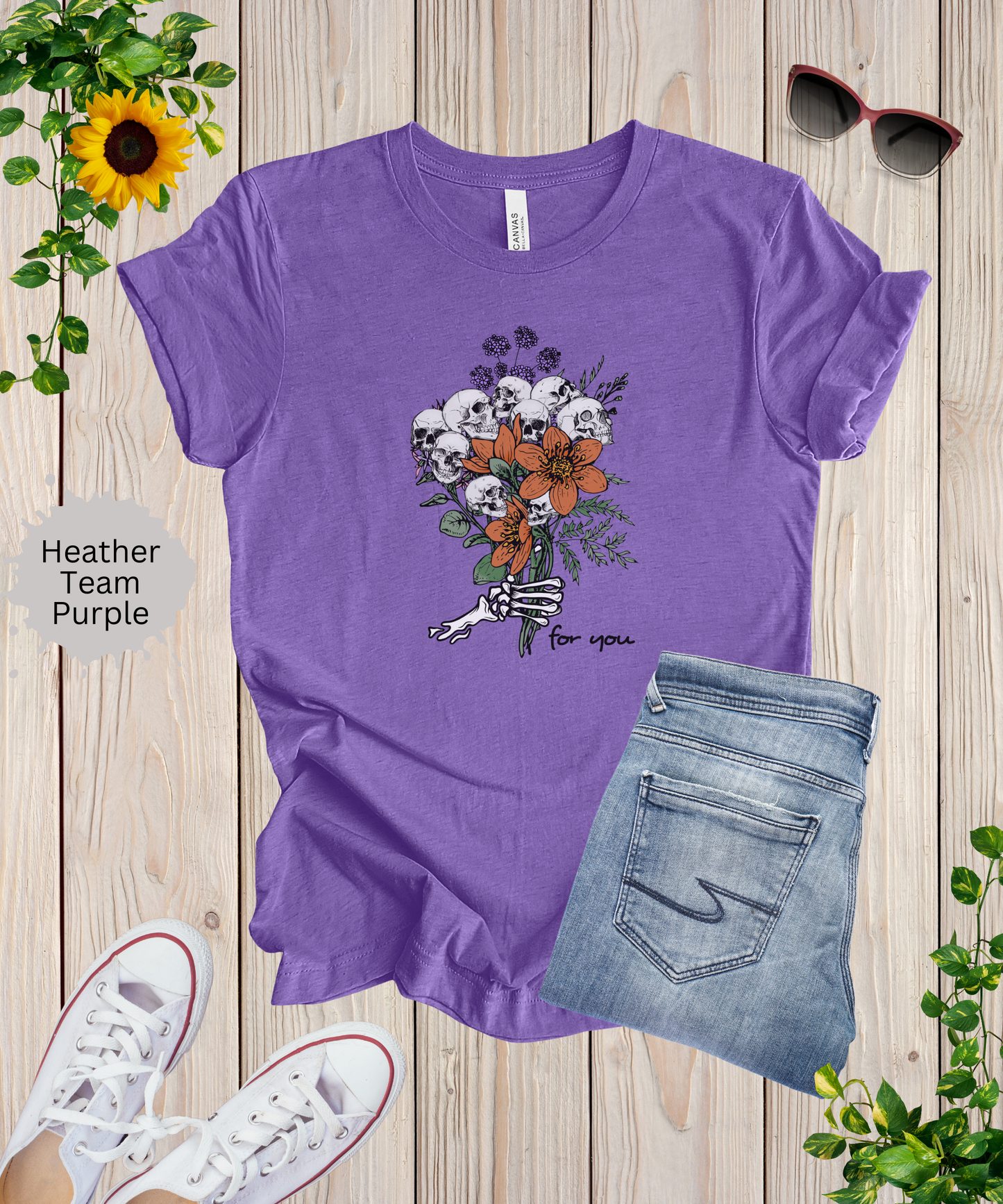 Skull Bouquet T-Shirt