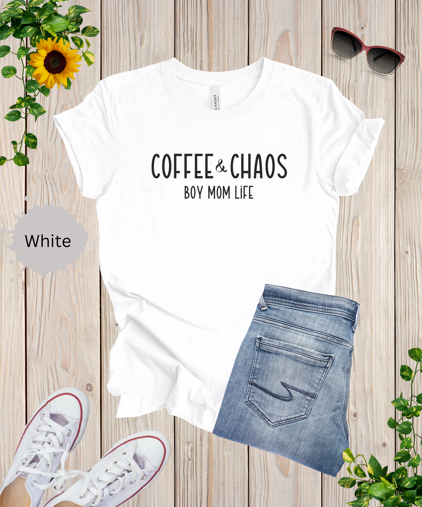 Coffee and Chaos T-Shirt