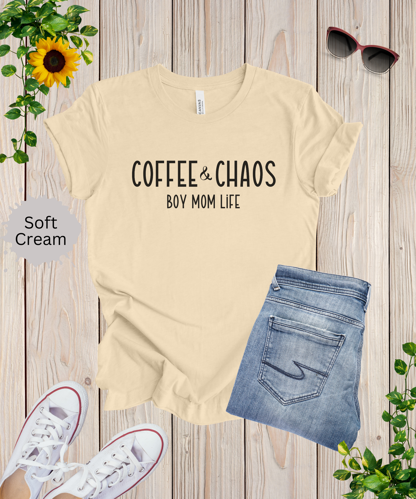 Coffee and Chaos T-Shirt