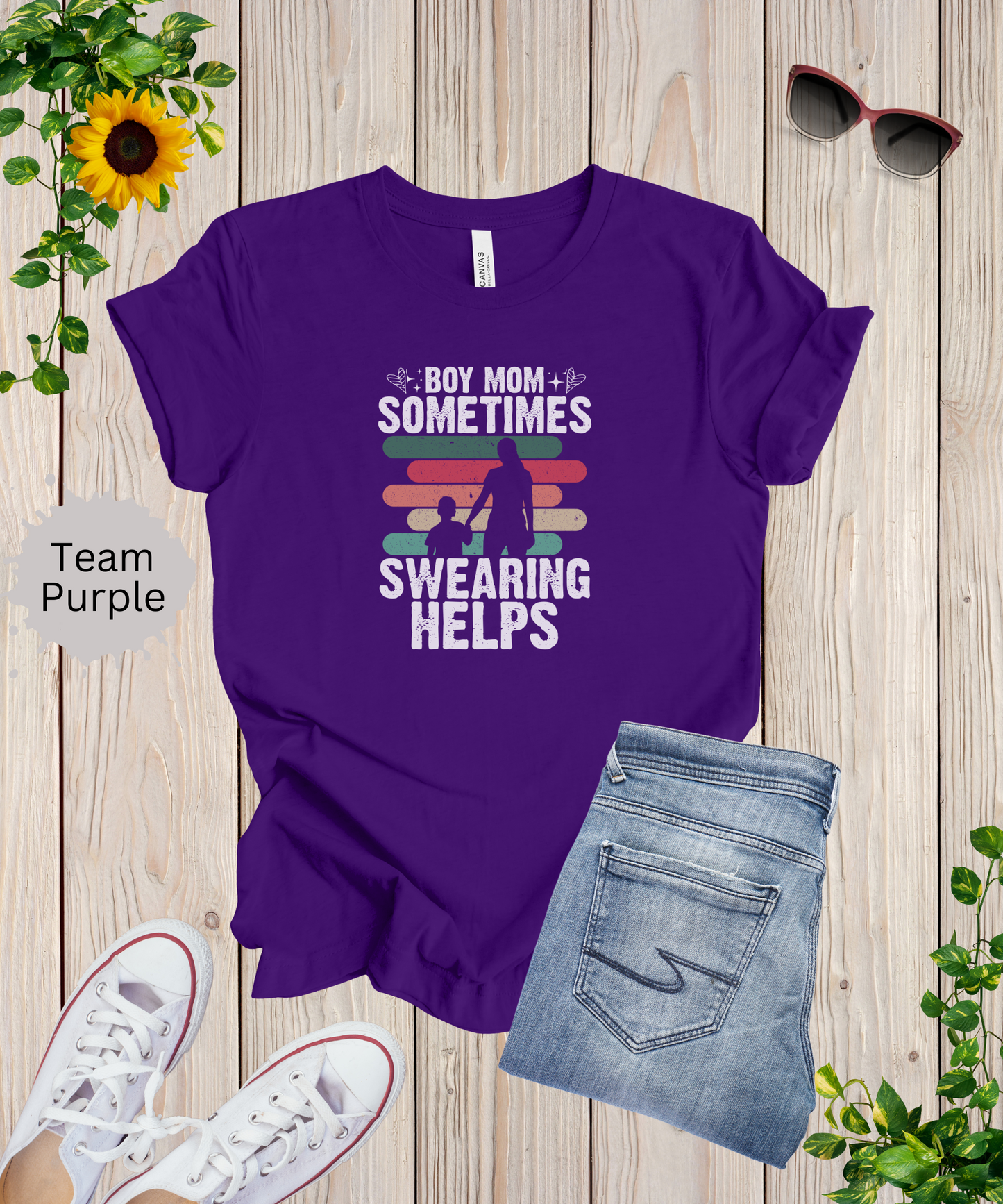 Sometimes Swearing Helps T-Shirt