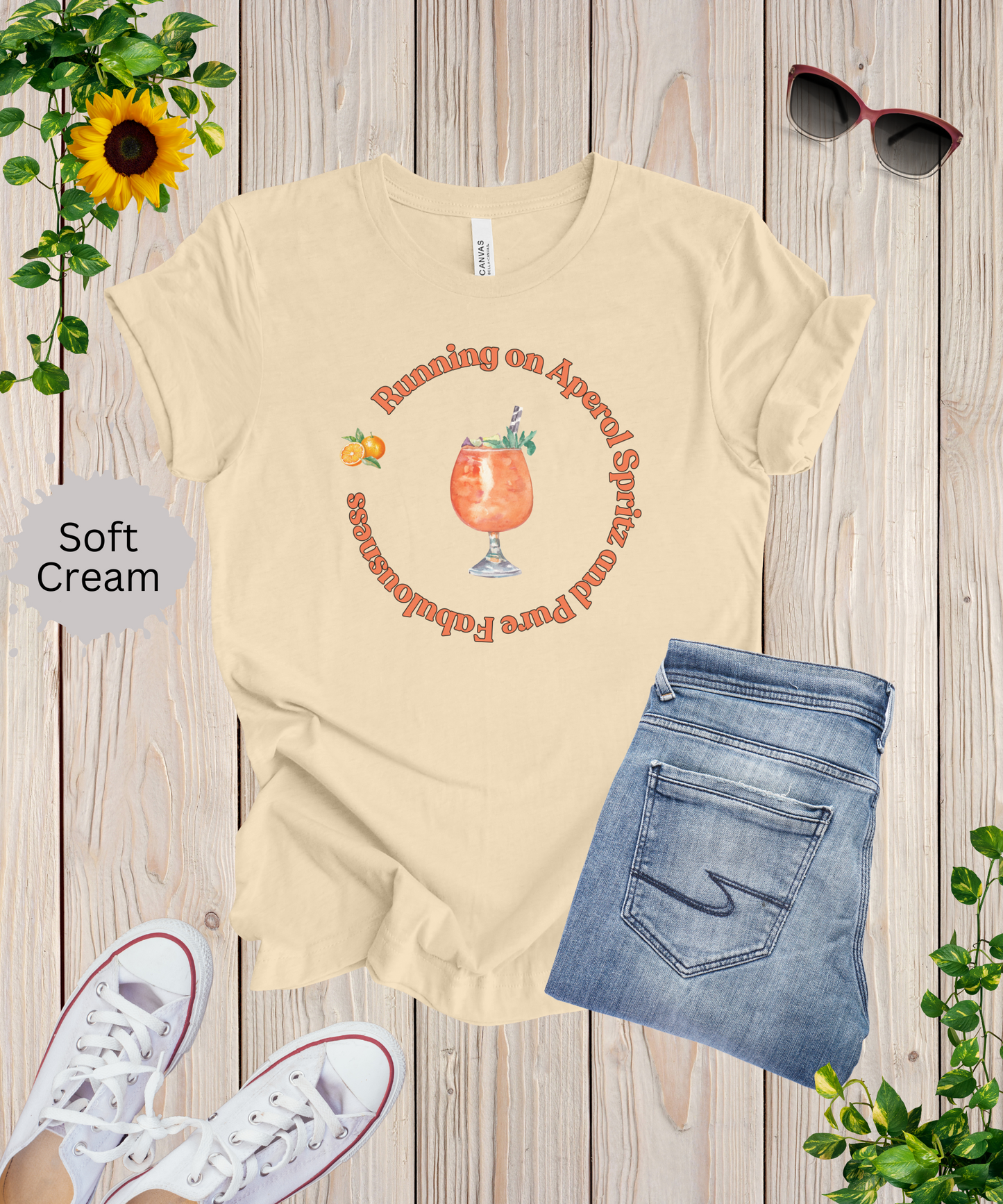 Running on Aperol Spritz T-Shirt