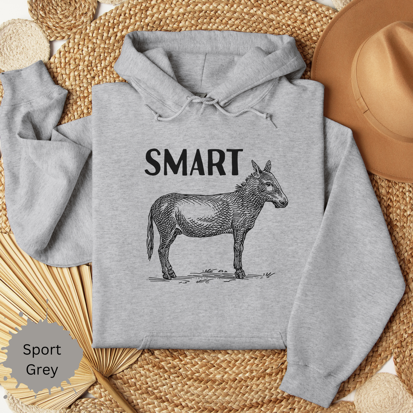 Smart Ass Hooded Sweatshirt