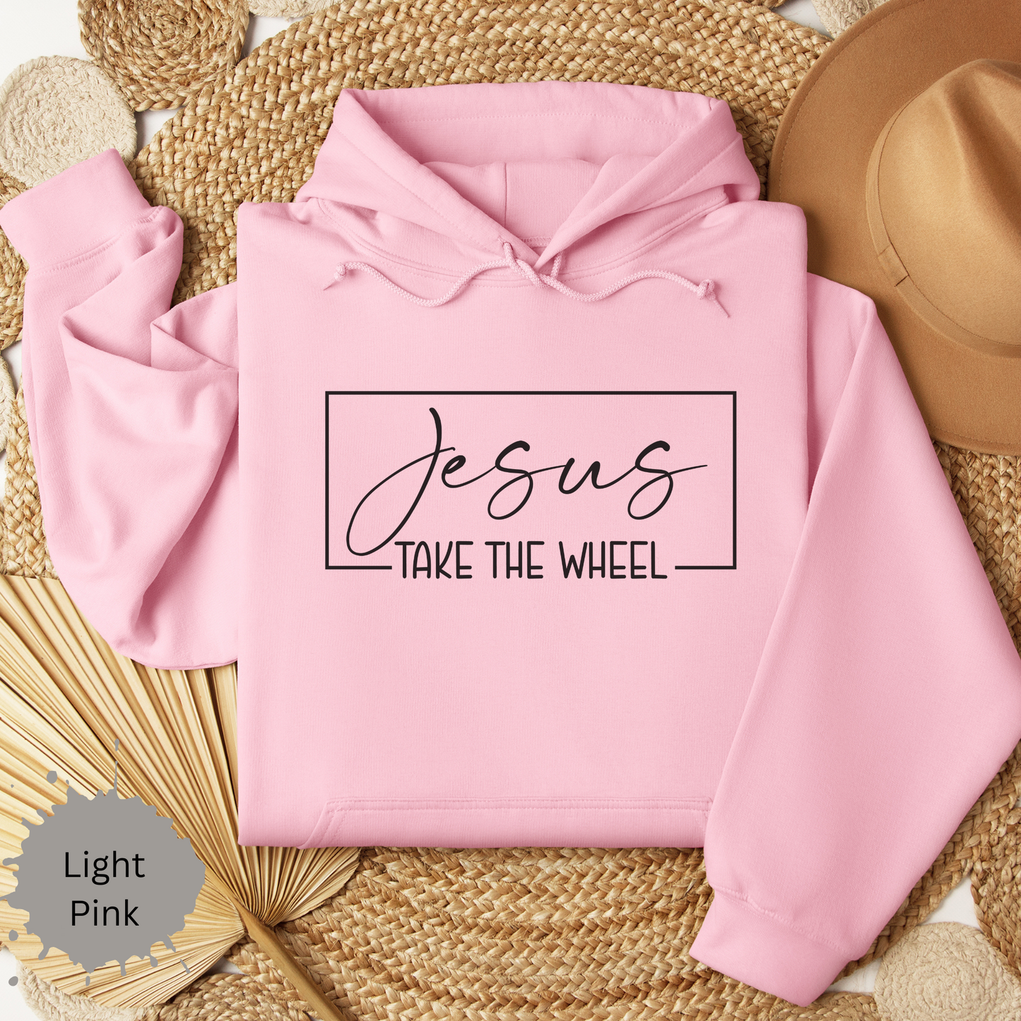 Jesus Take the Wheel Hooded Sweatshirt