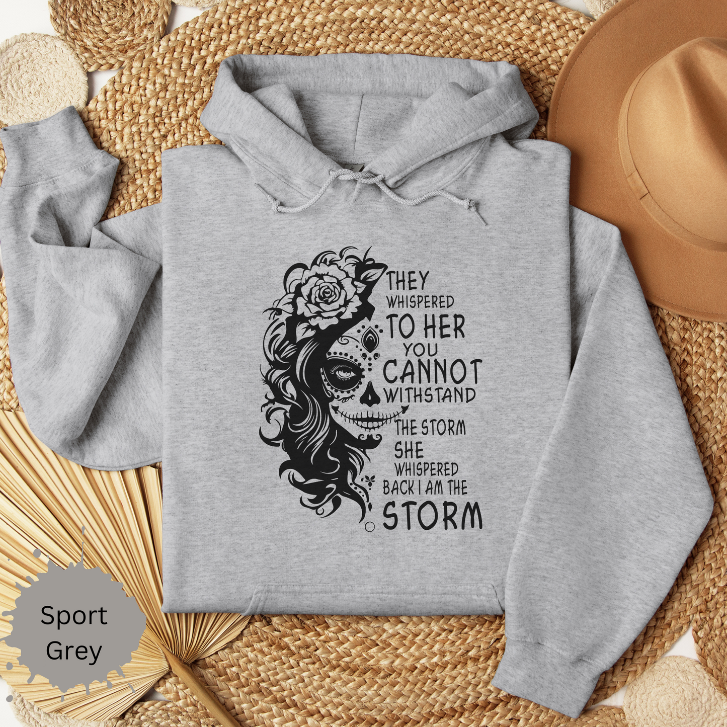 I Am the Storm Hooded Sweatshirt