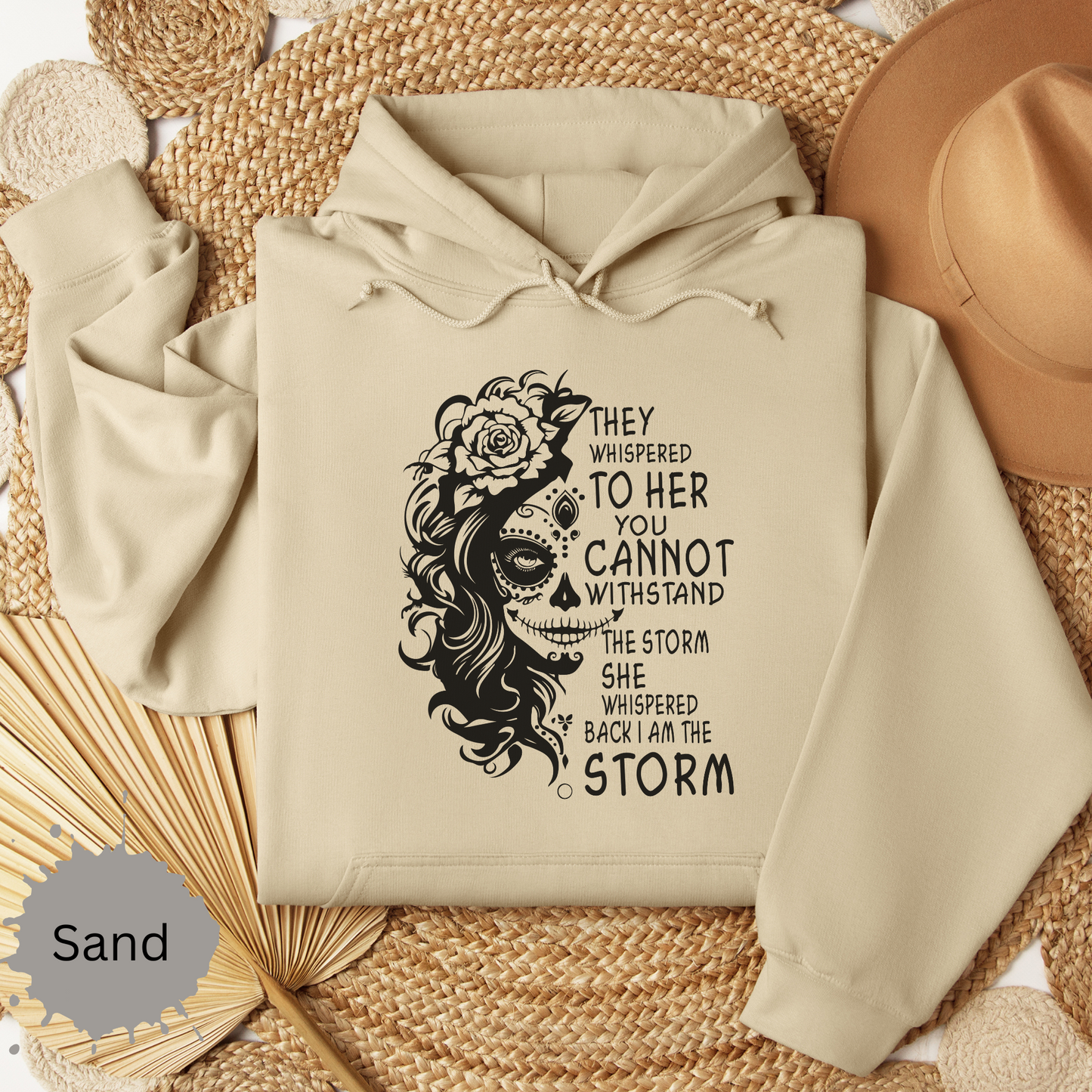 I Am the Storm Hooded Sweatshirt