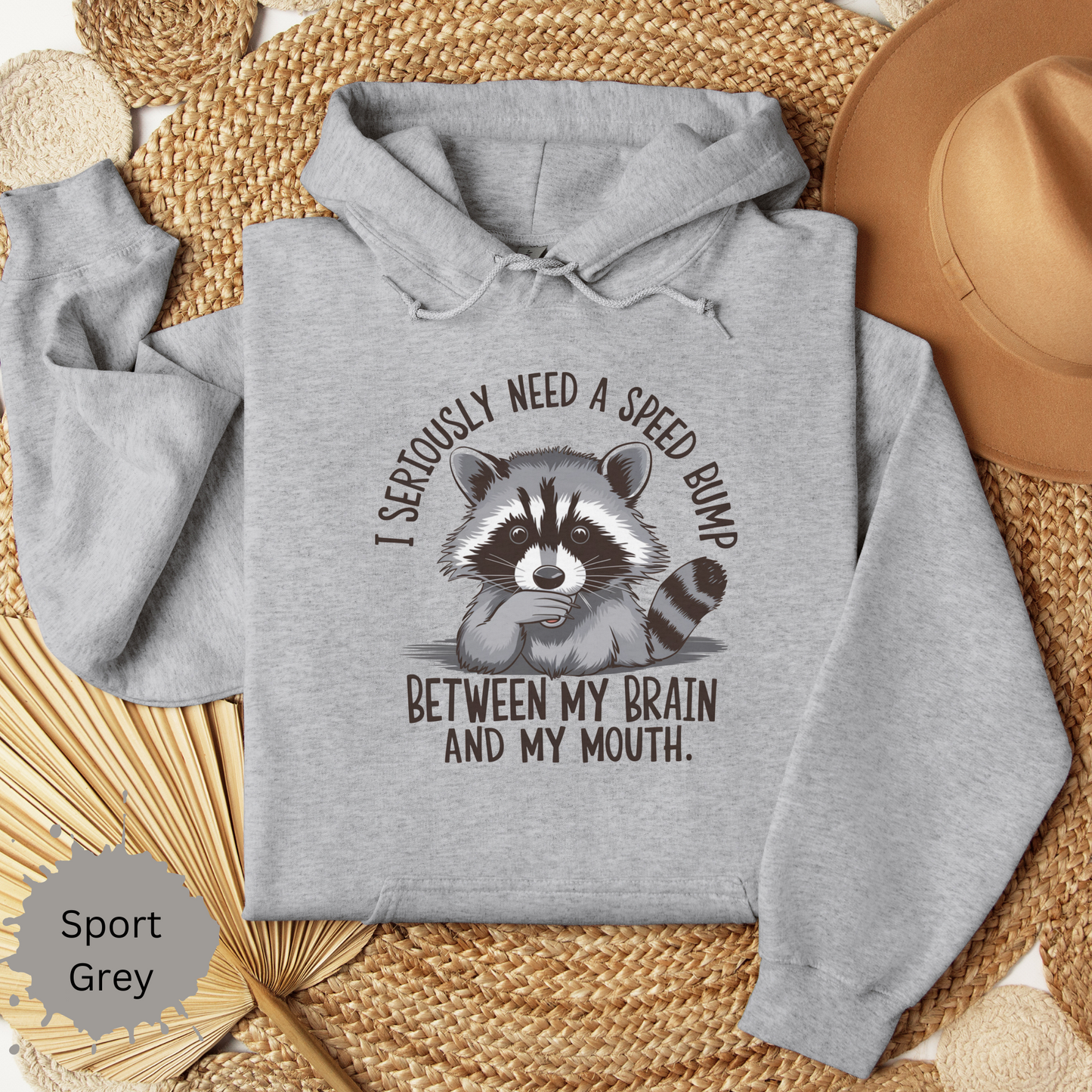 Speed Bump Needed Hooded Sweatshirt