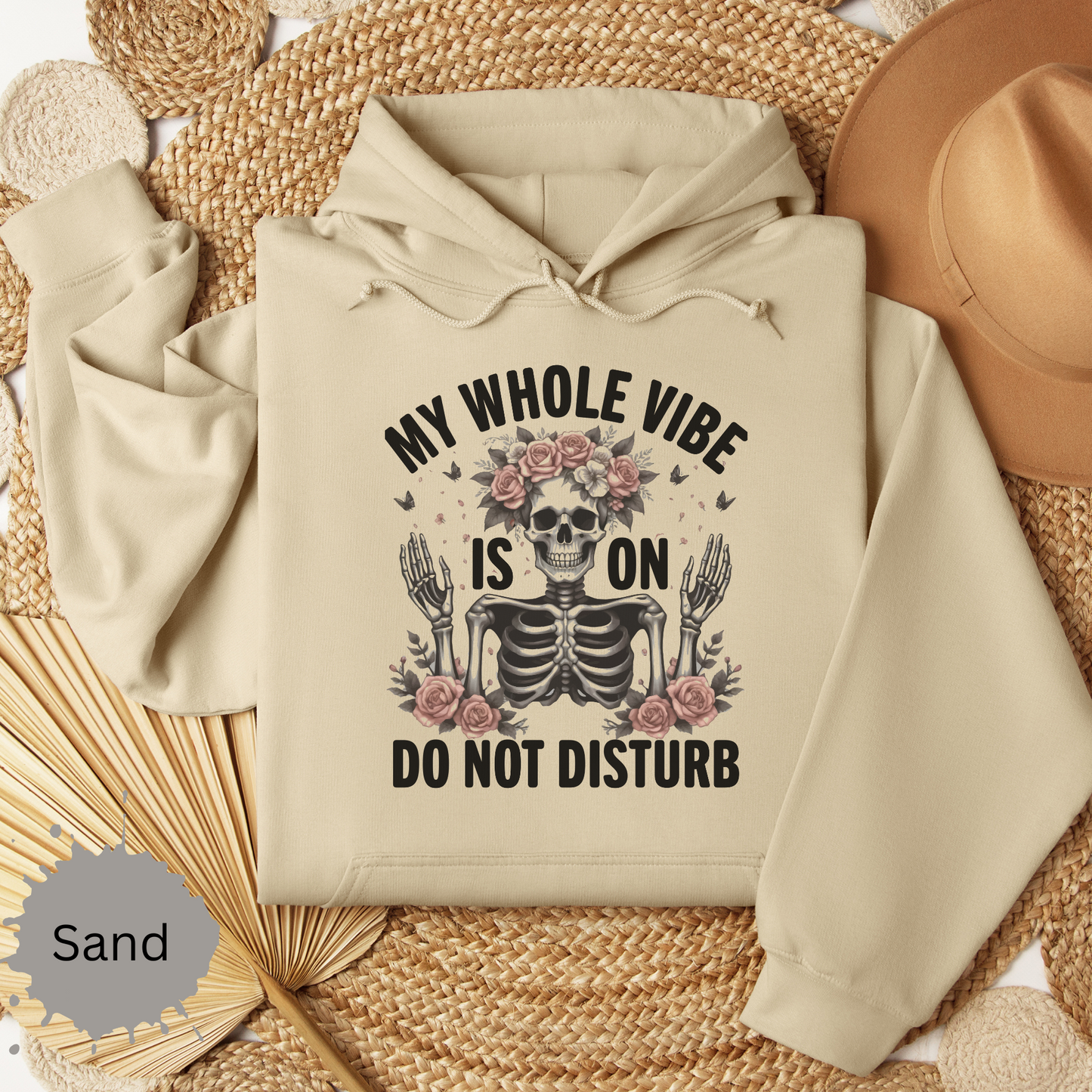 Do Not Disturb Hooded Sweatshirt