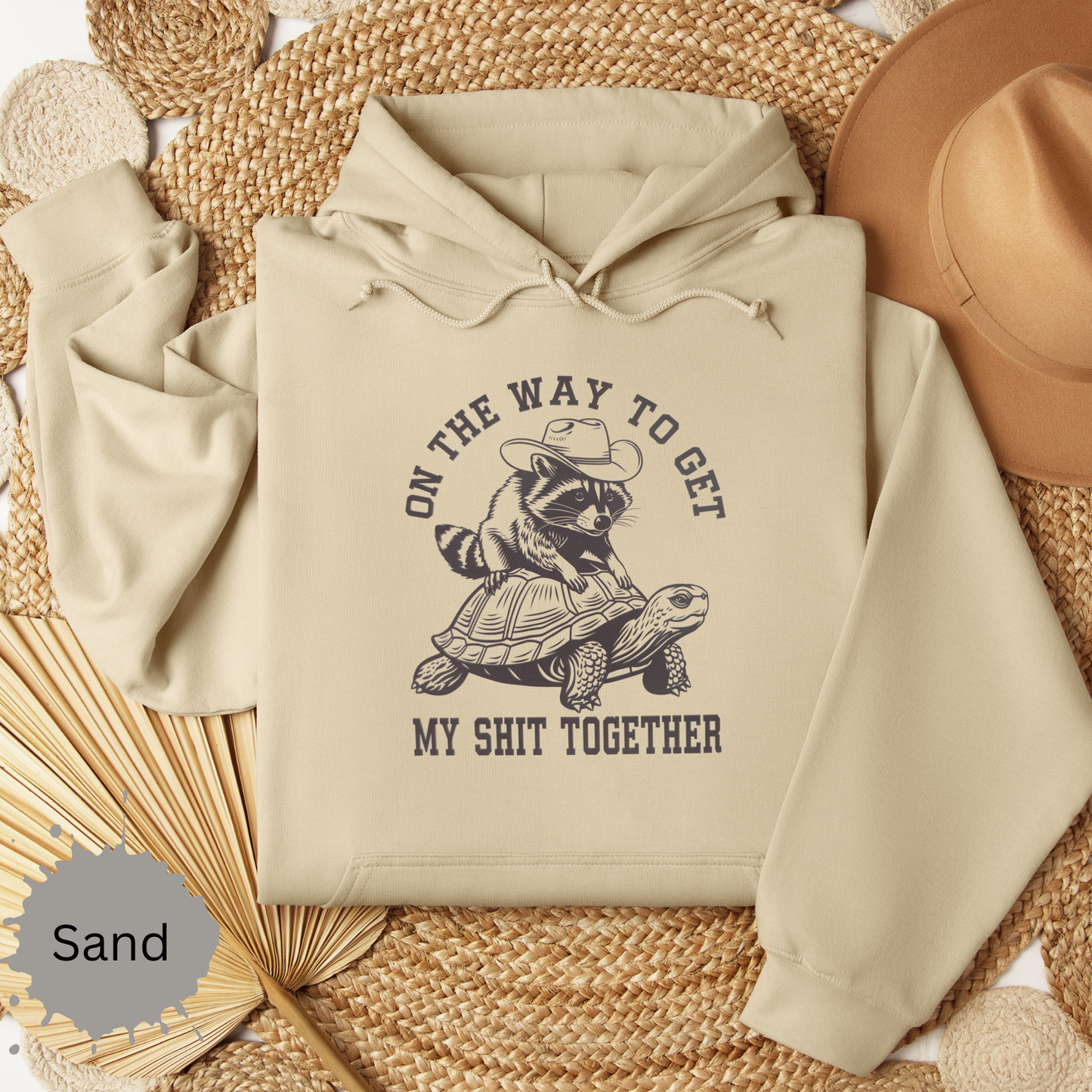 Getting My Shit Together Hooded Sweatshirt