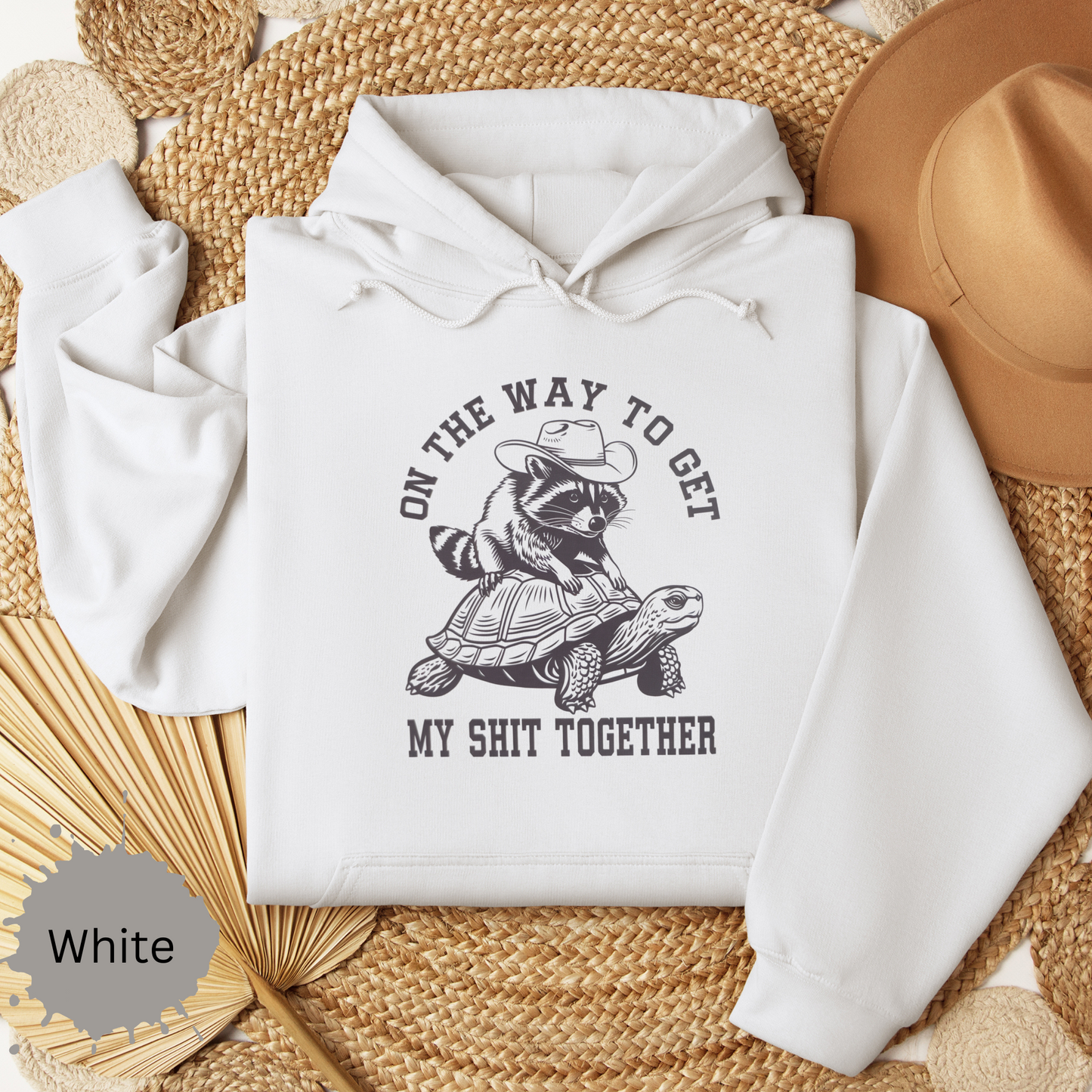 Getting My Shit Together Hooded Sweatshirt