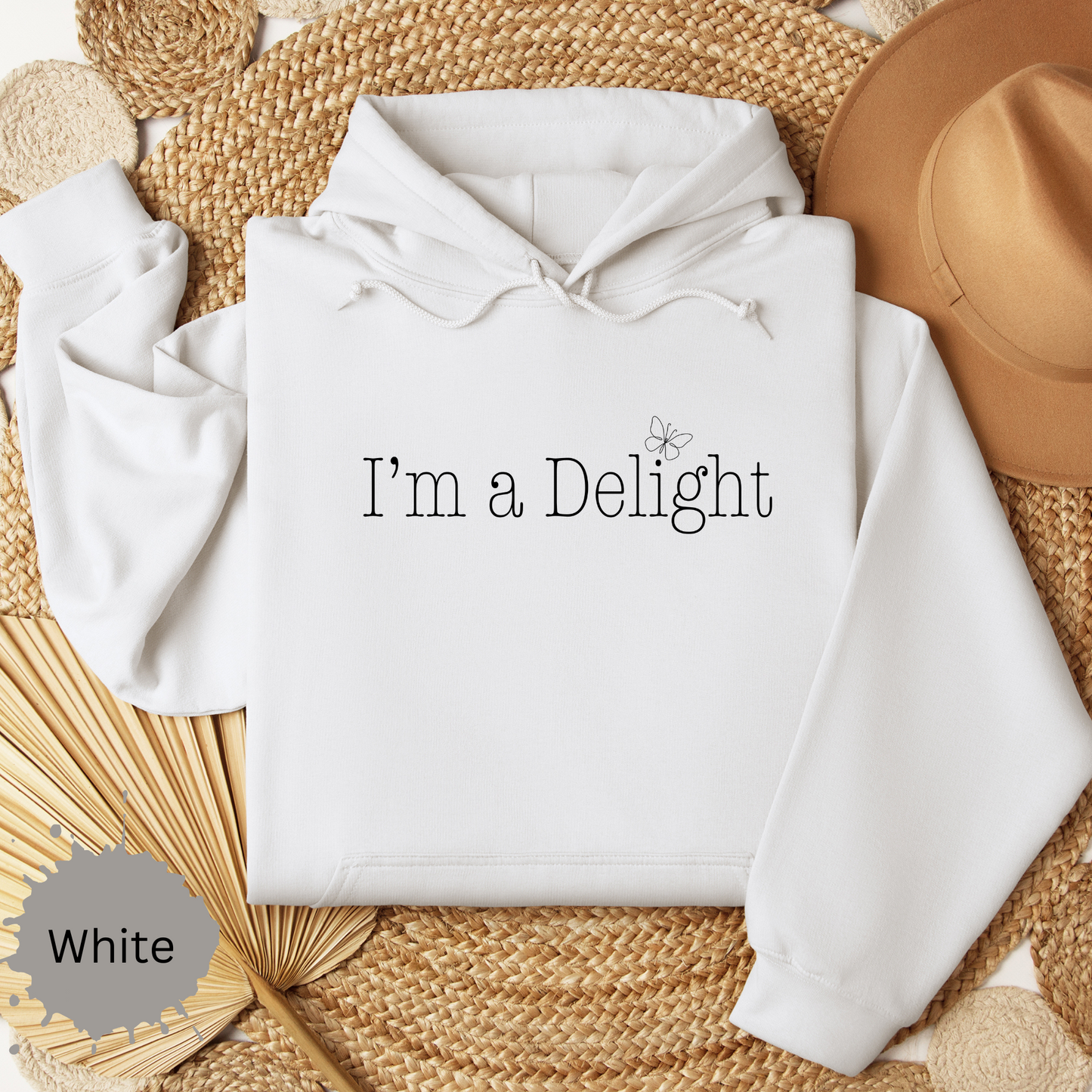 I'm A Delight Hooded Sweatshirt