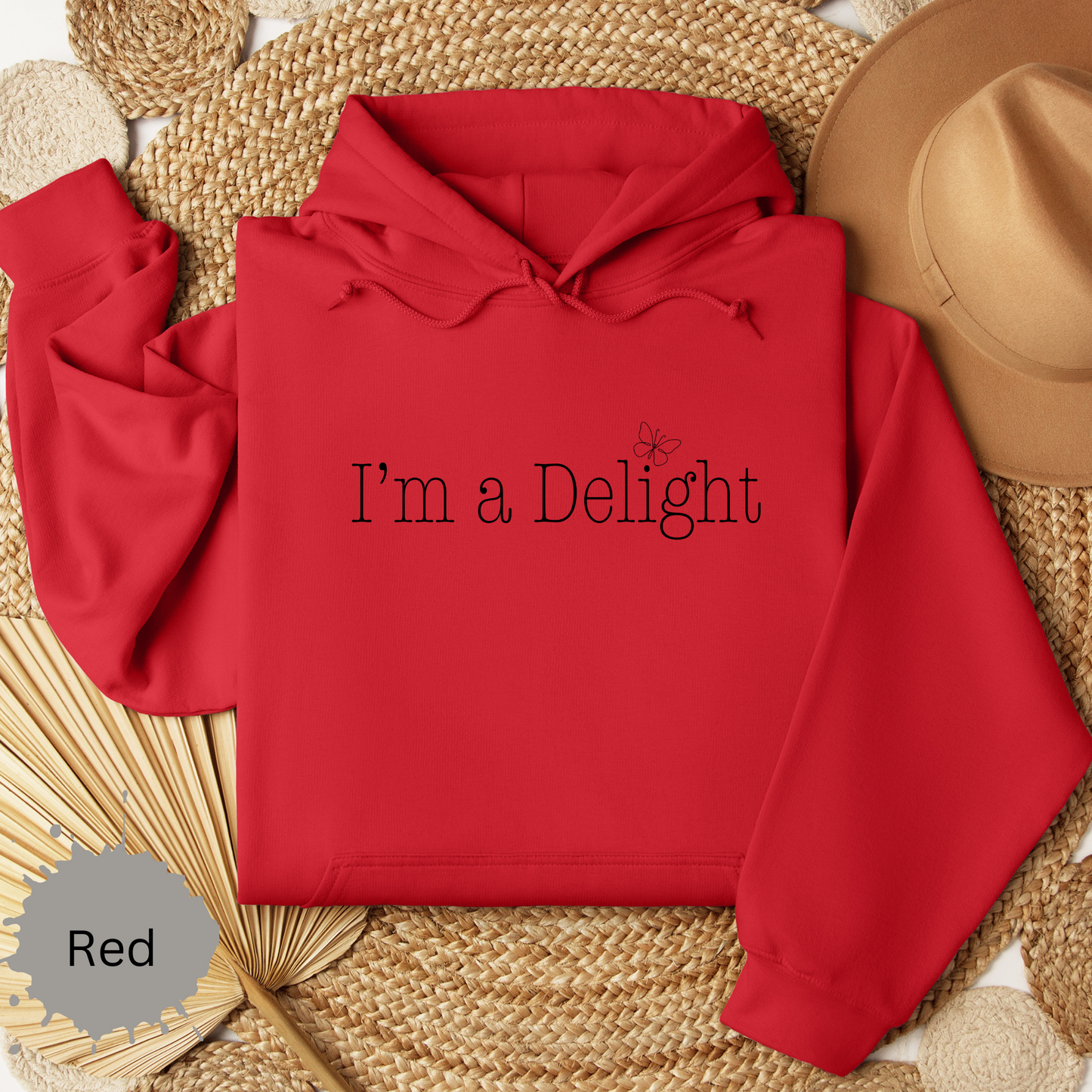 I'm A Delight Hooded Sweatshirt