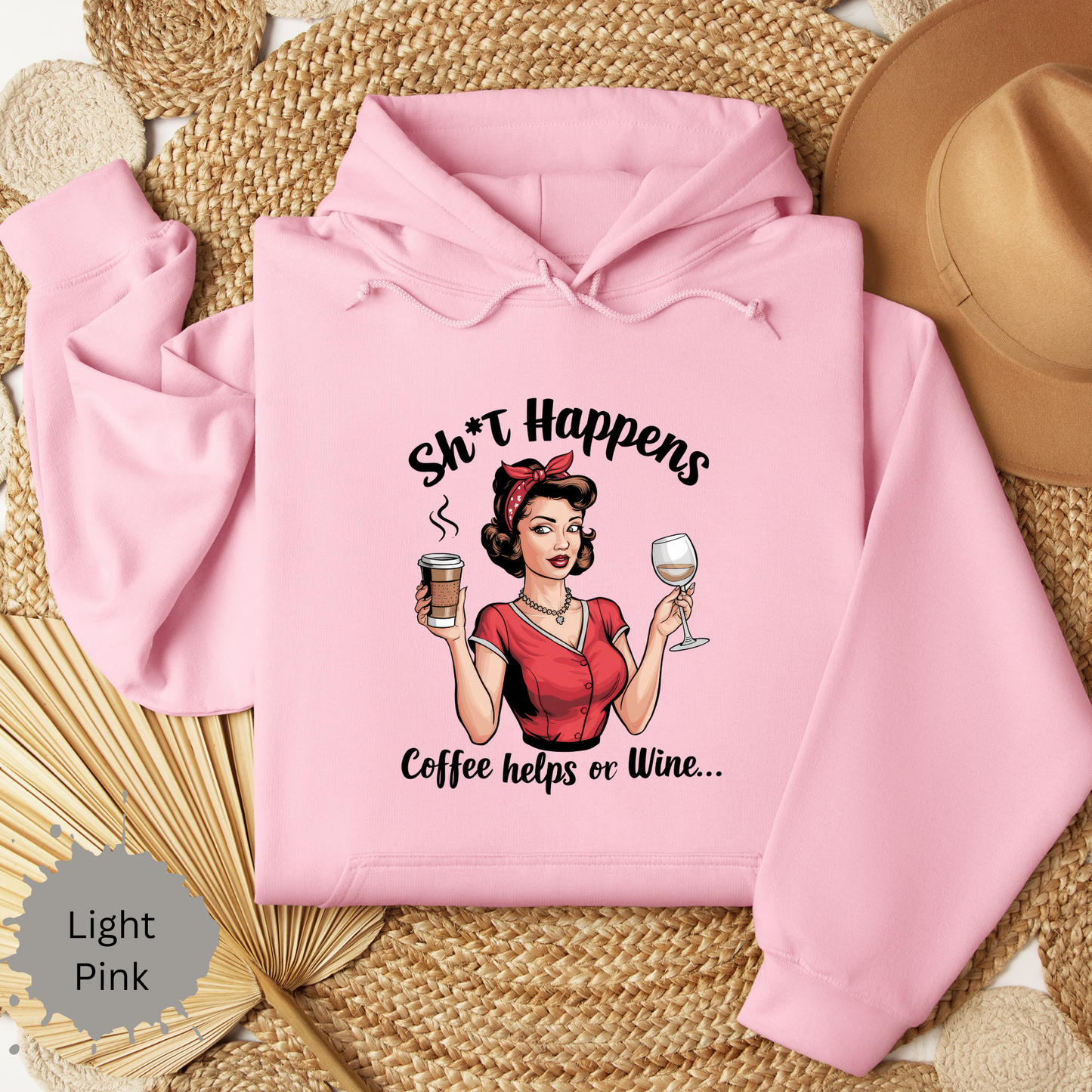 Shit Happens Hooded Sweatshirt