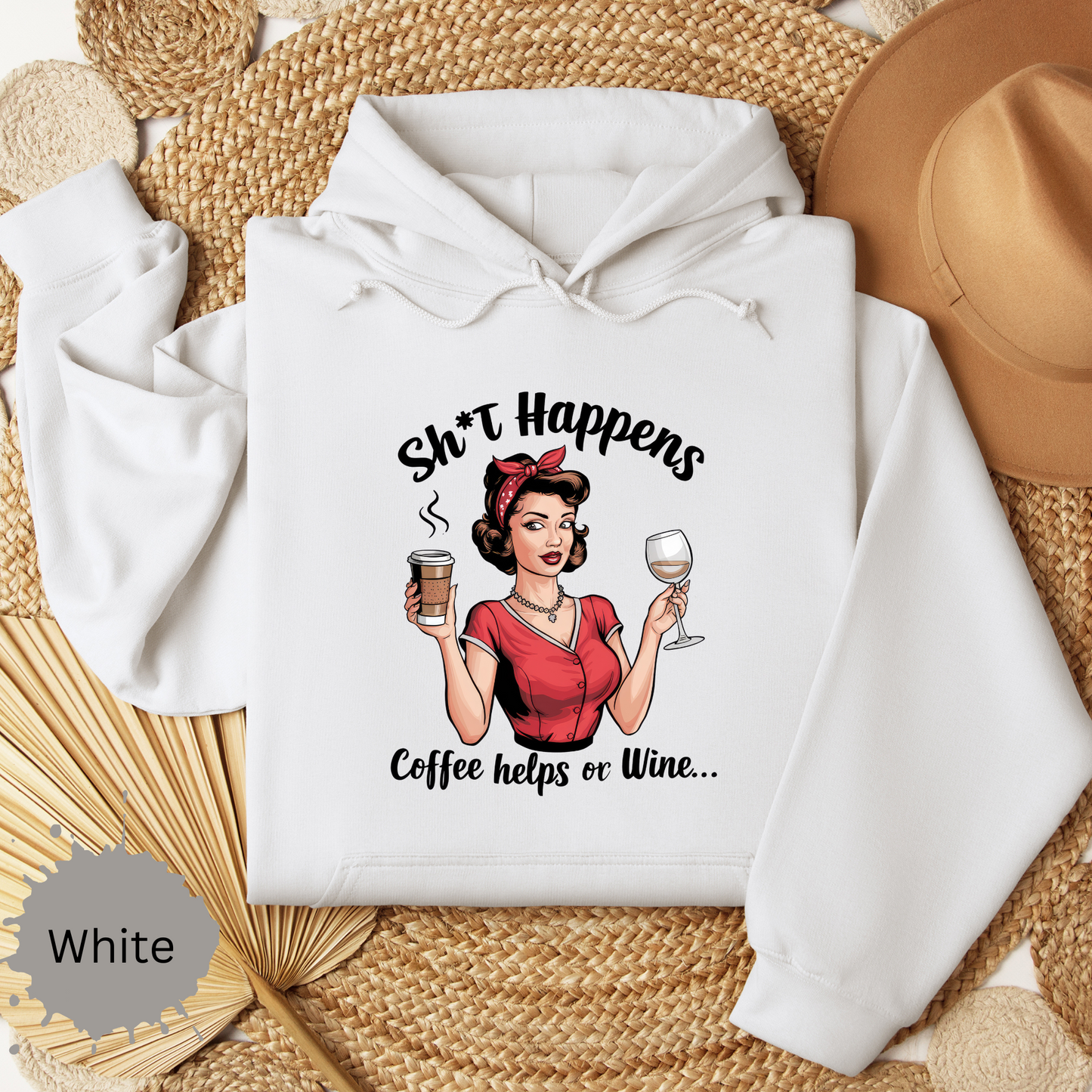 Shit Happens Hooded Sweatshirt