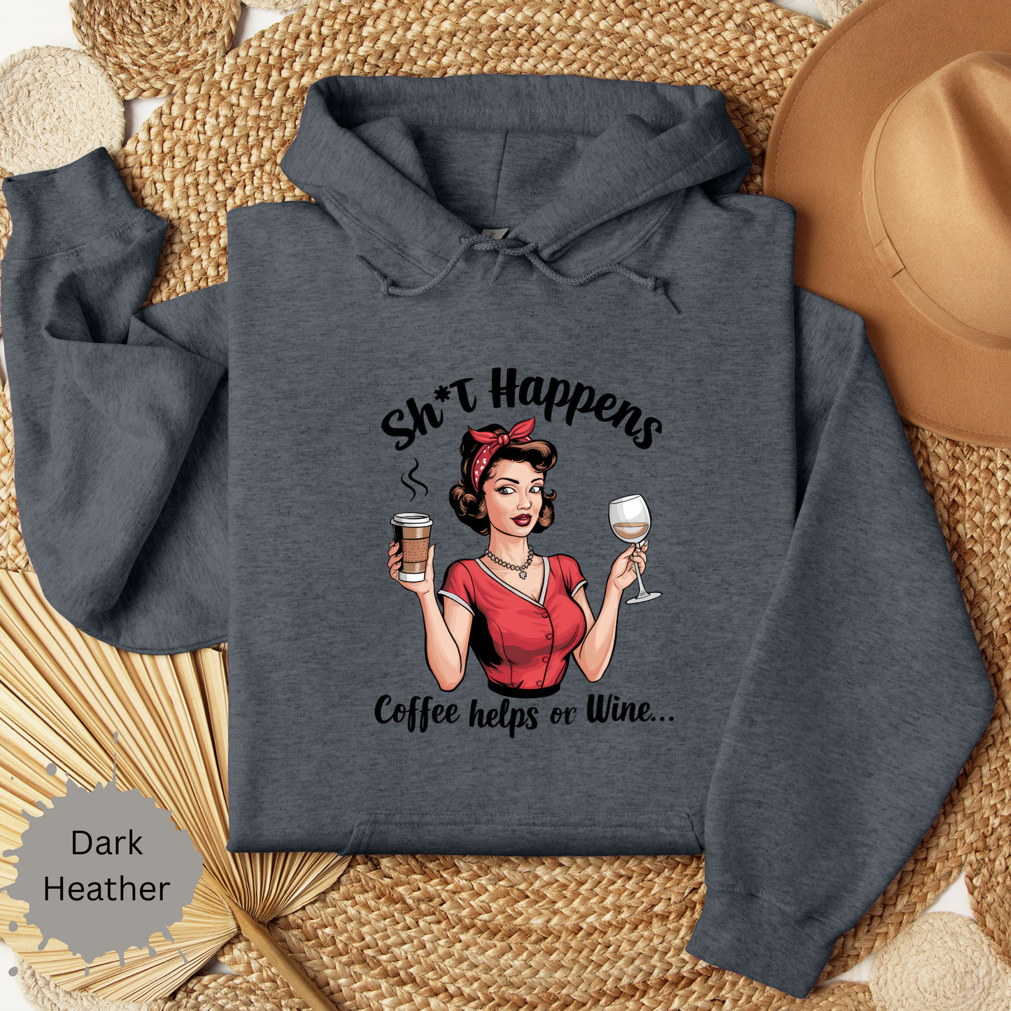 Shit Happens Hooded Sweatshirt