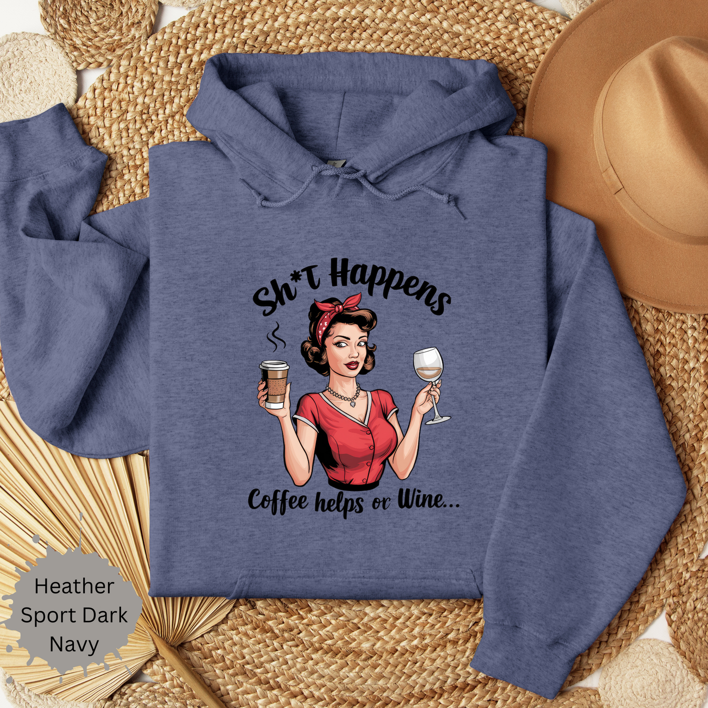 Shit Happens Hooded Sweatshirt