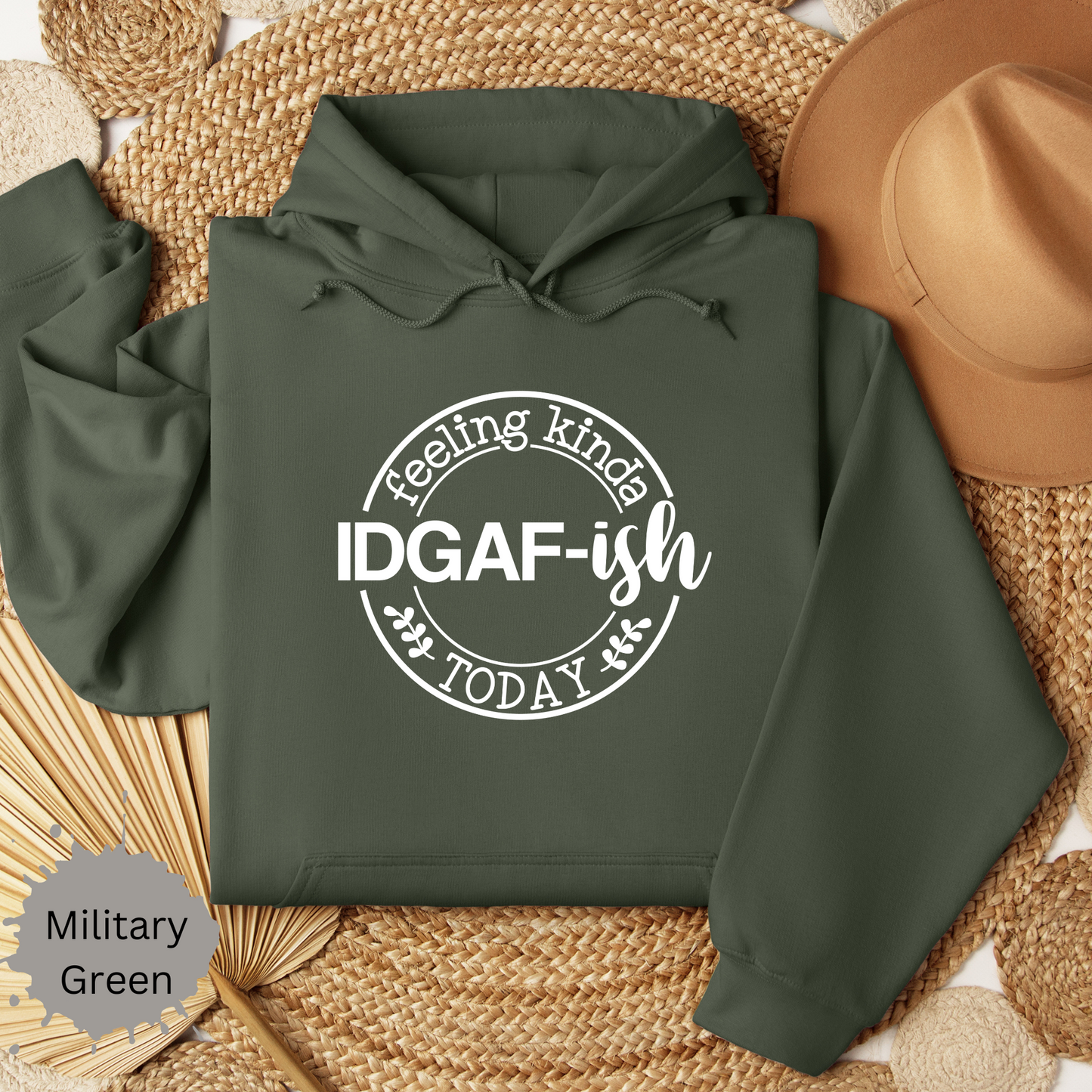 Feeling IDGAFish Today Hooded Sweatshirt