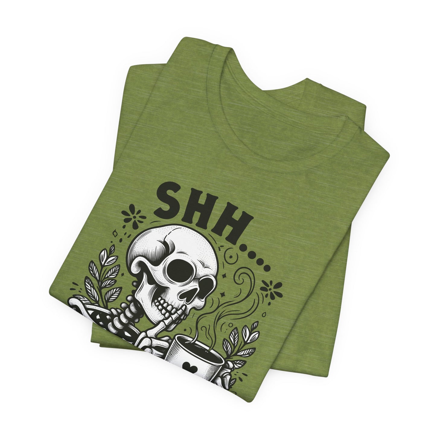 Coffee First Skeleton T-Shirt