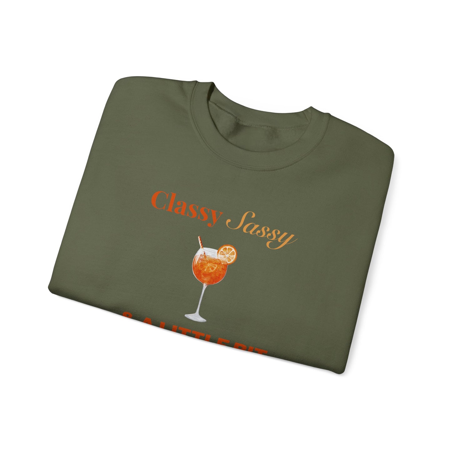 Classy Sassy and Spritzy Crewneck Sweatshirt