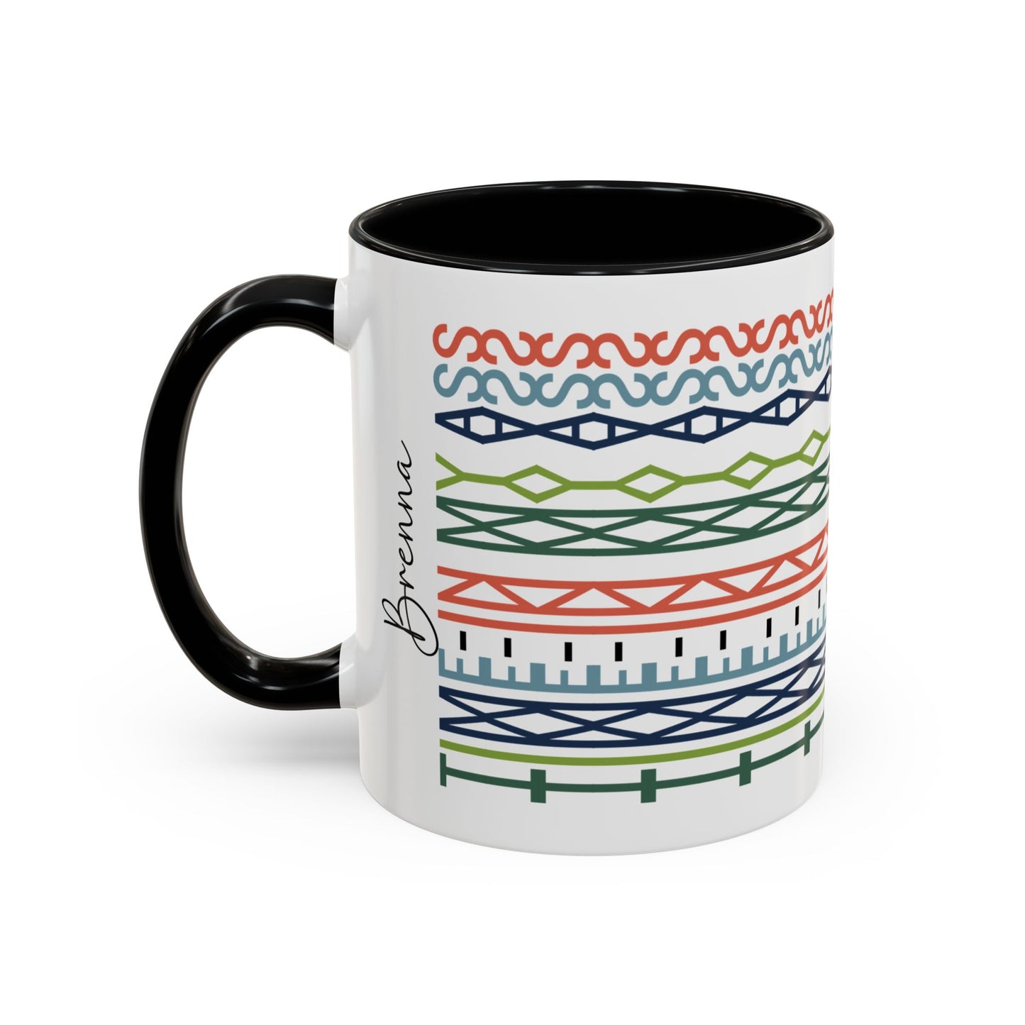 Time In My Ass – Hidden Message Mug (Black Text)