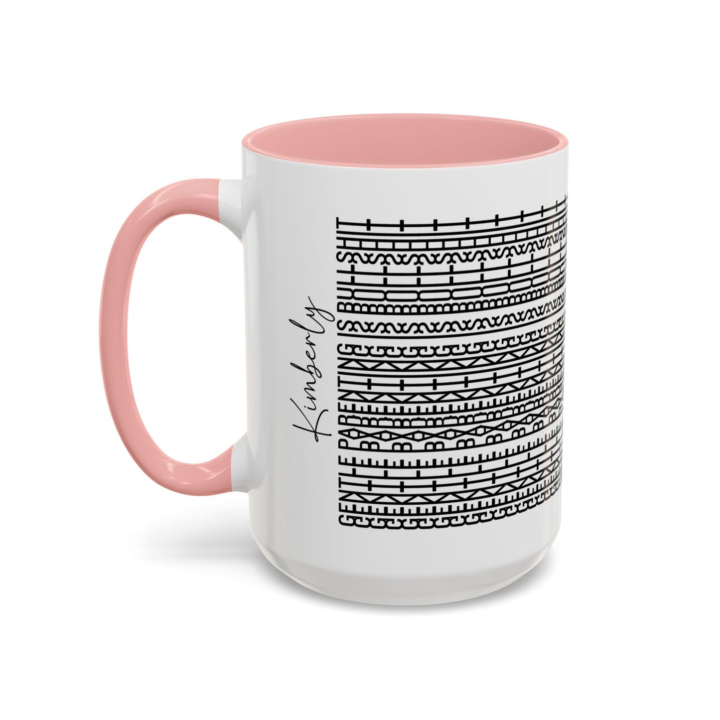 Gentle Parenting Is Bullsh*t – Hidden Message Mug (Black Text)