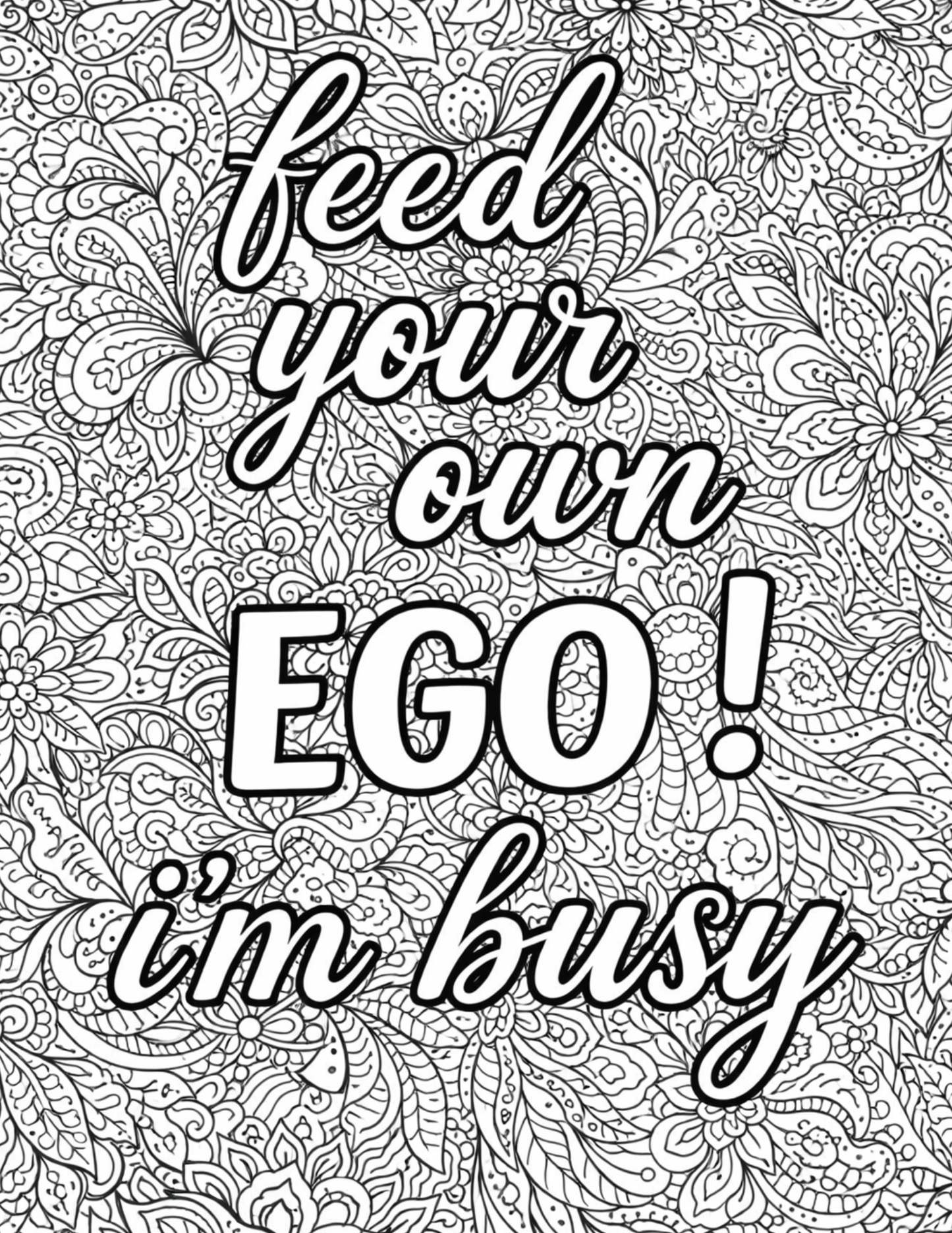 Sarcastic Adult Quotes Coloring Pages - Volume 1