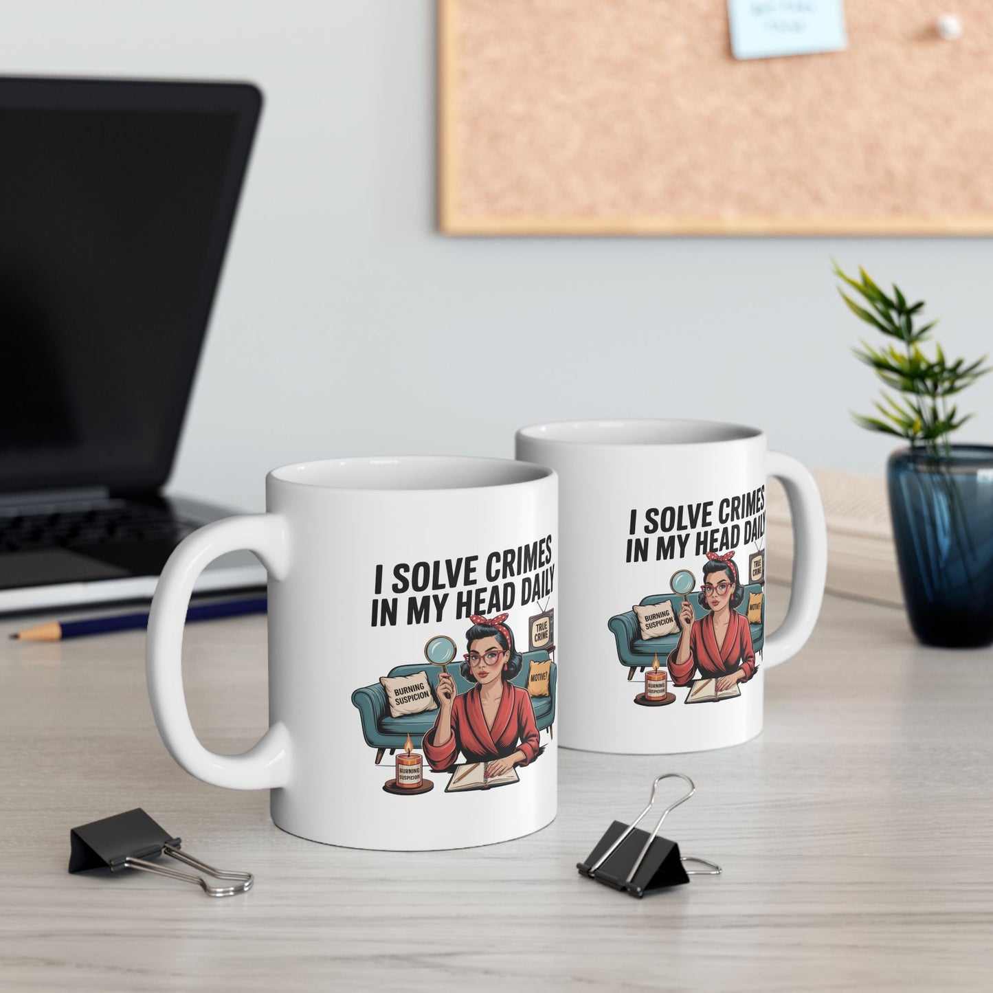 Mind Crimes Club Ceramic Mug