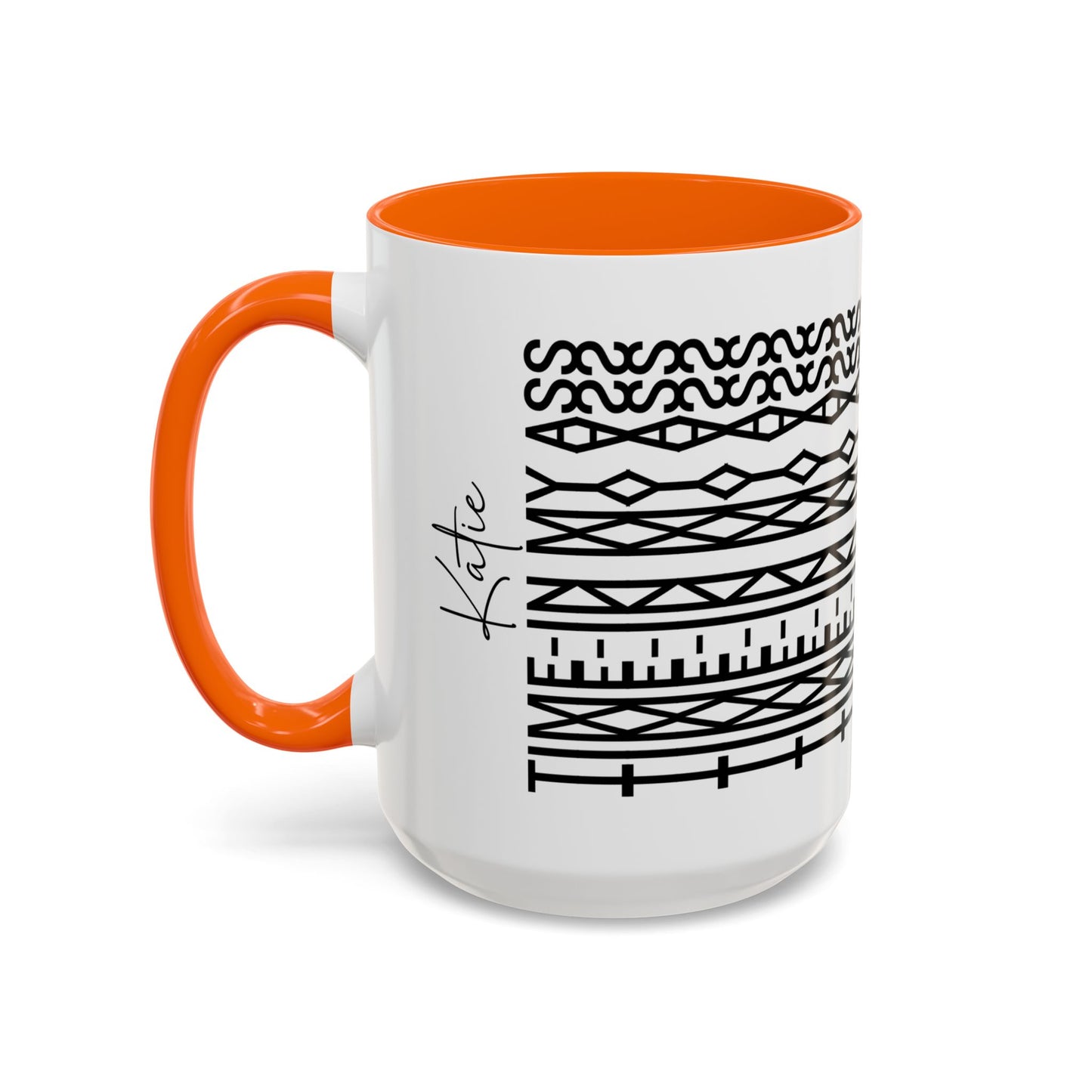 Time In My Ass – Hidden Message Mug (Black Text)