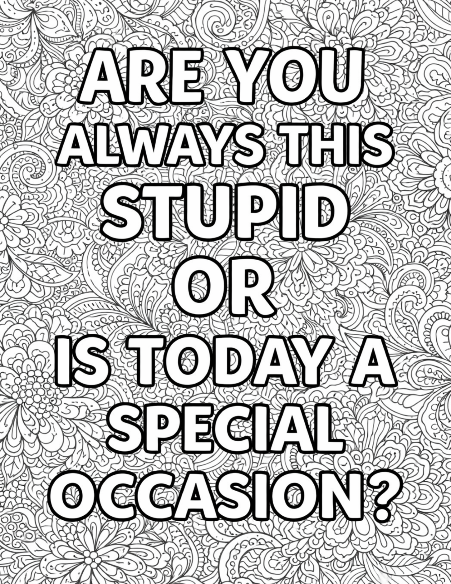 Sarcastic Adult Quotes Coloring Pages - Volume 1