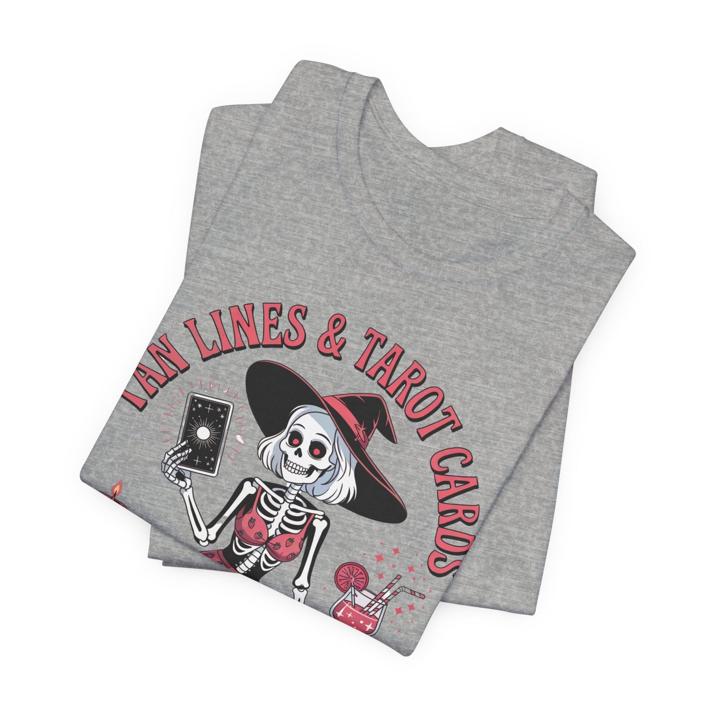 Summer Tarot Skeleton Shirt