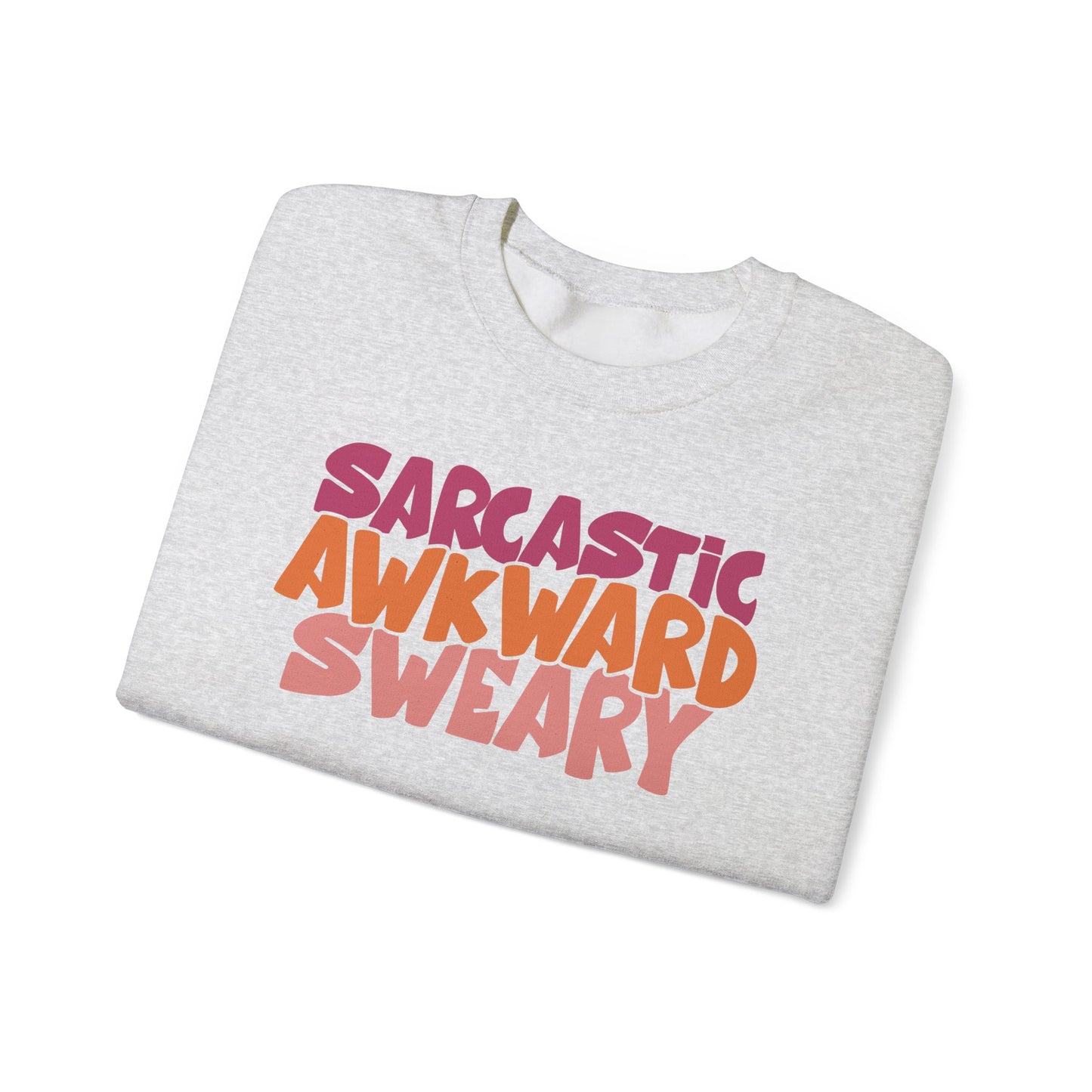 Sarcastic Awkward Sweary Crewneck Sweatshirt