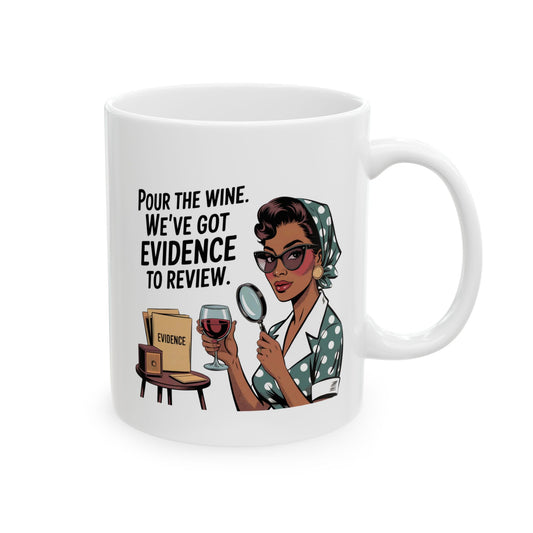 Tipsy Testimony Ceramic Mug