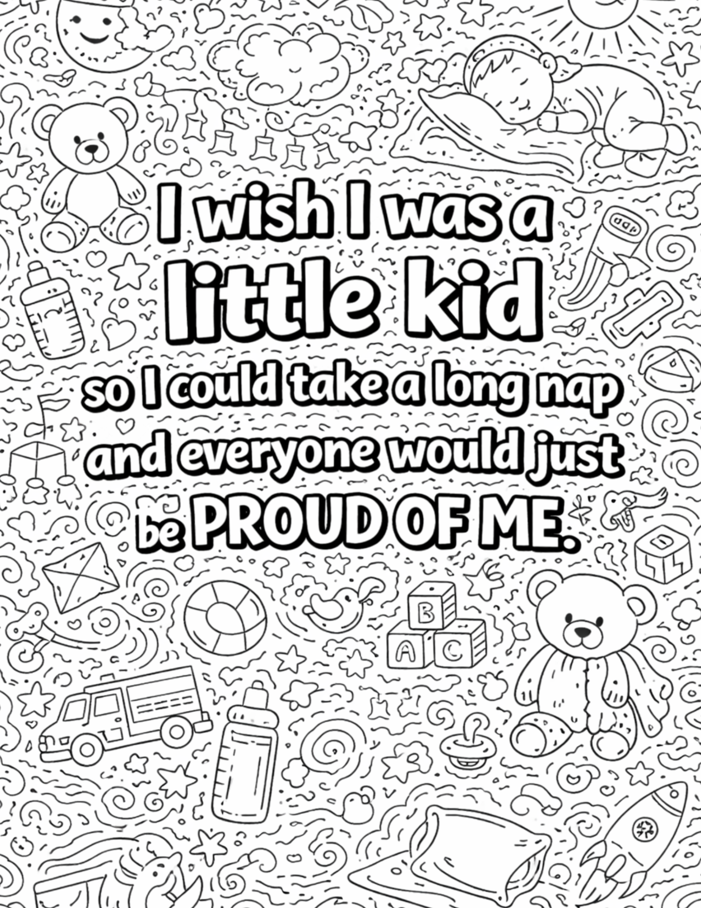 Sarcastic Adult Quotes Coloring Pages - Volume 4