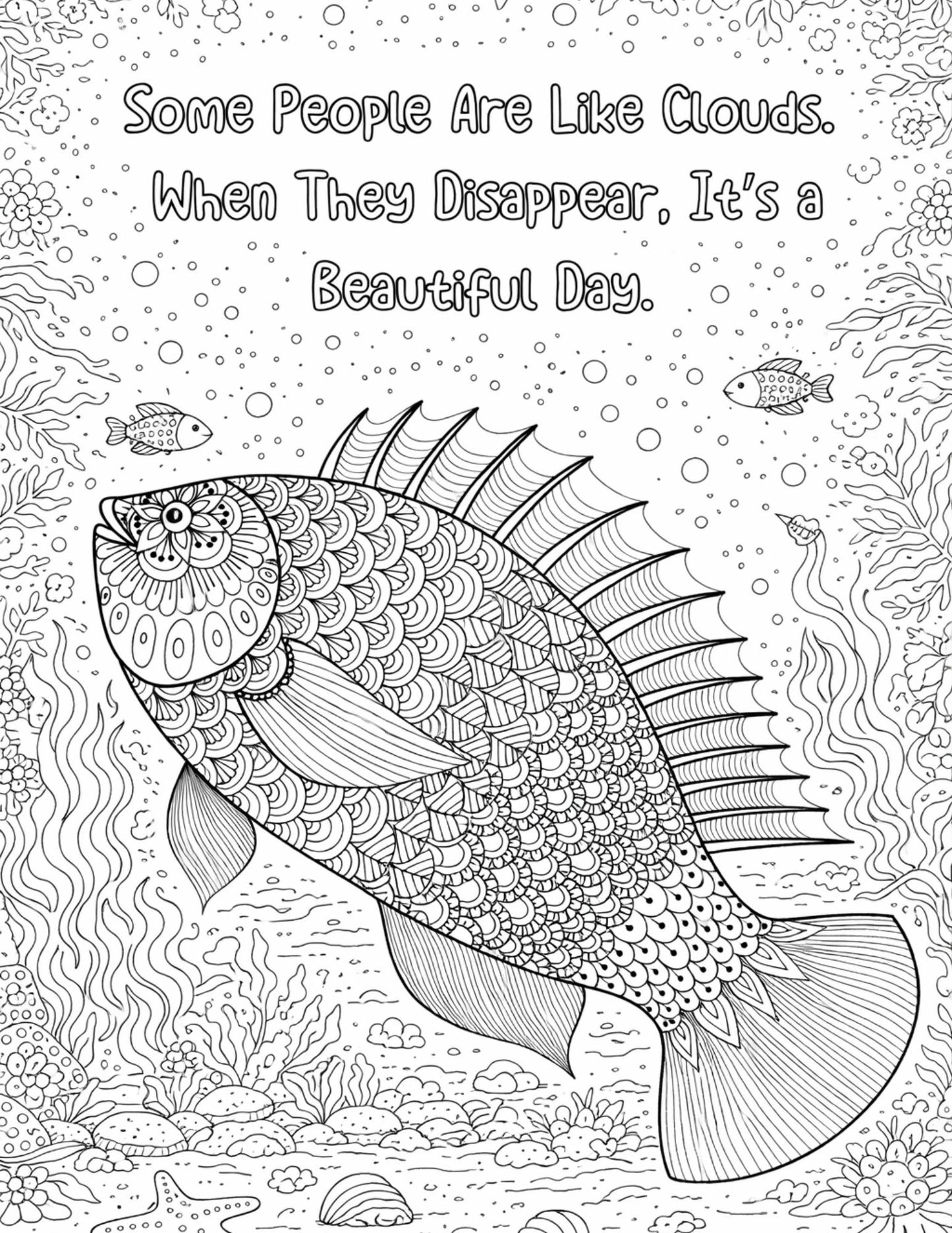 Sarcastic Adult Animal Coloring Pages - Volume 2