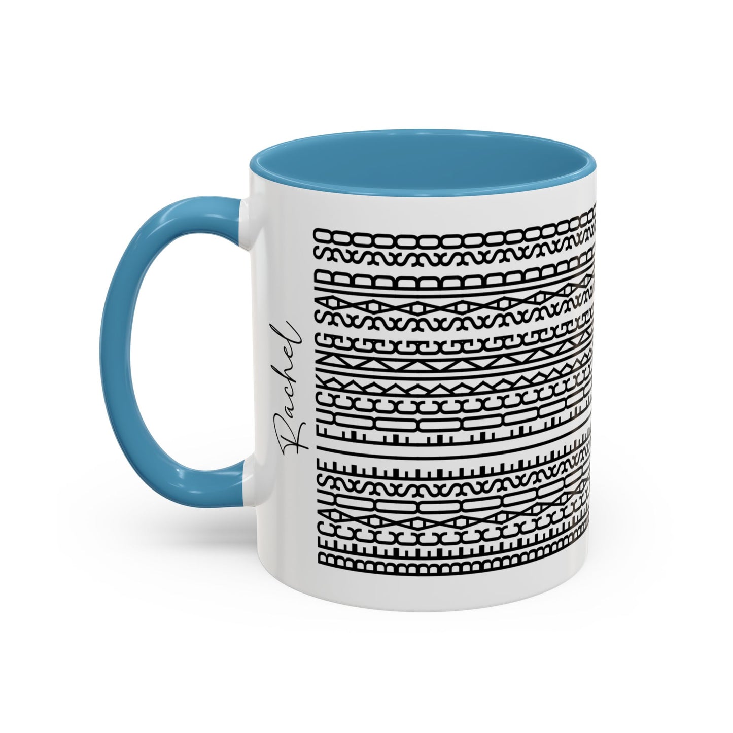Because I F**ing Said So – Hidden Message Mug (Black Text)